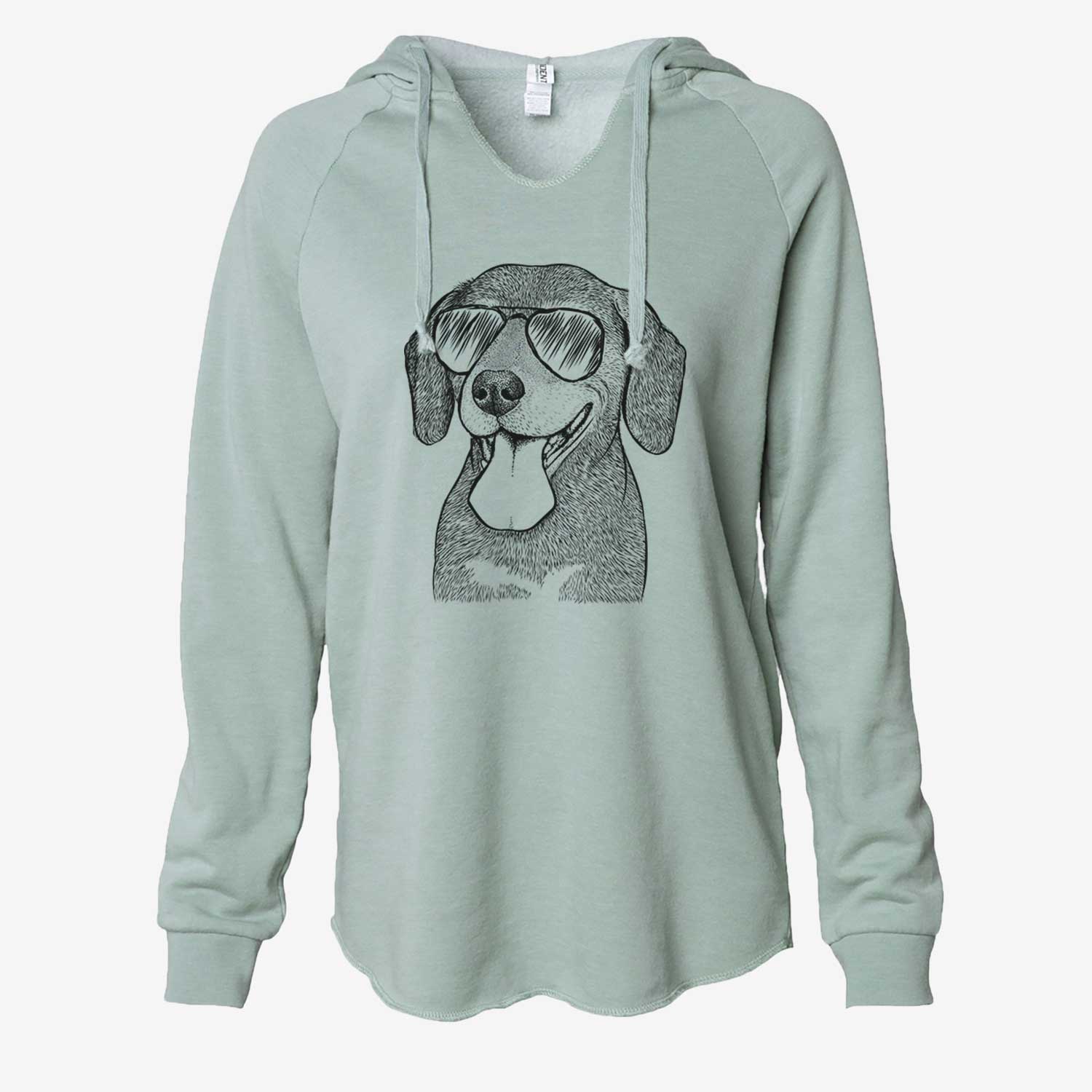 Scarlett the Beagle - Cali Wave Hooded Sweatshirt