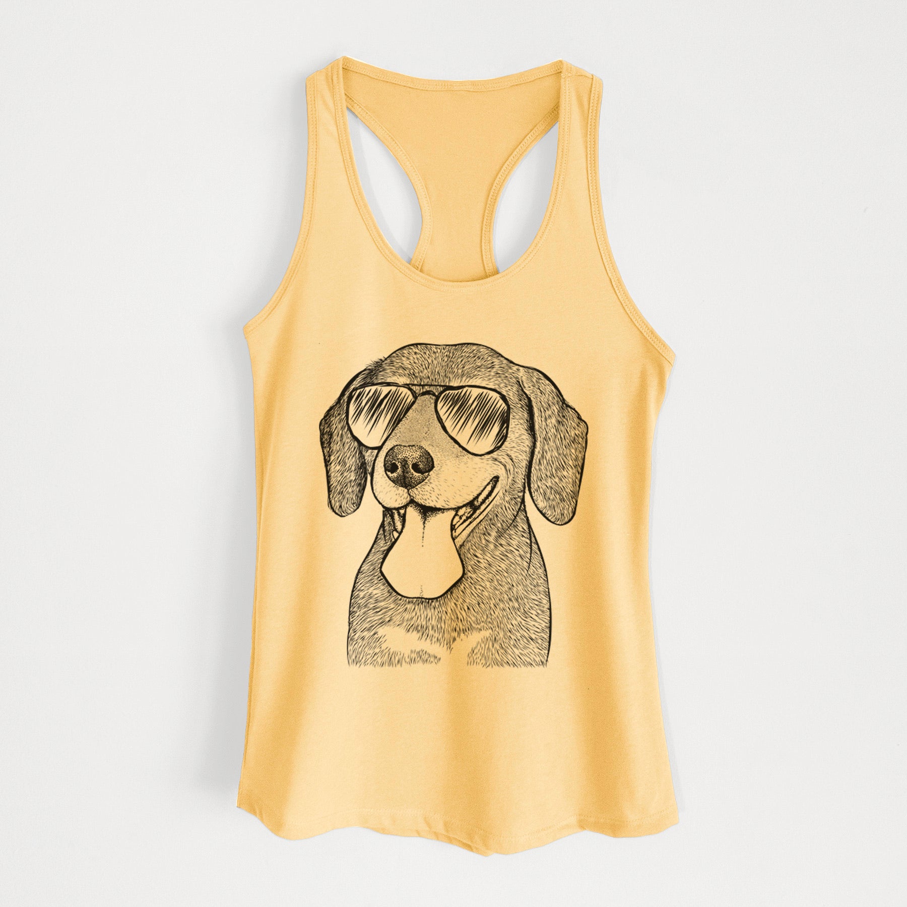 Scarlett the Beagle - Women's Racerback Tanktop