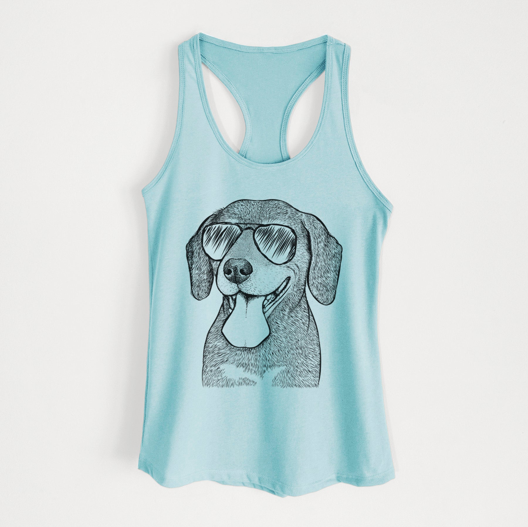 Scarlett the Beagle - Women's Racerback Tanktop