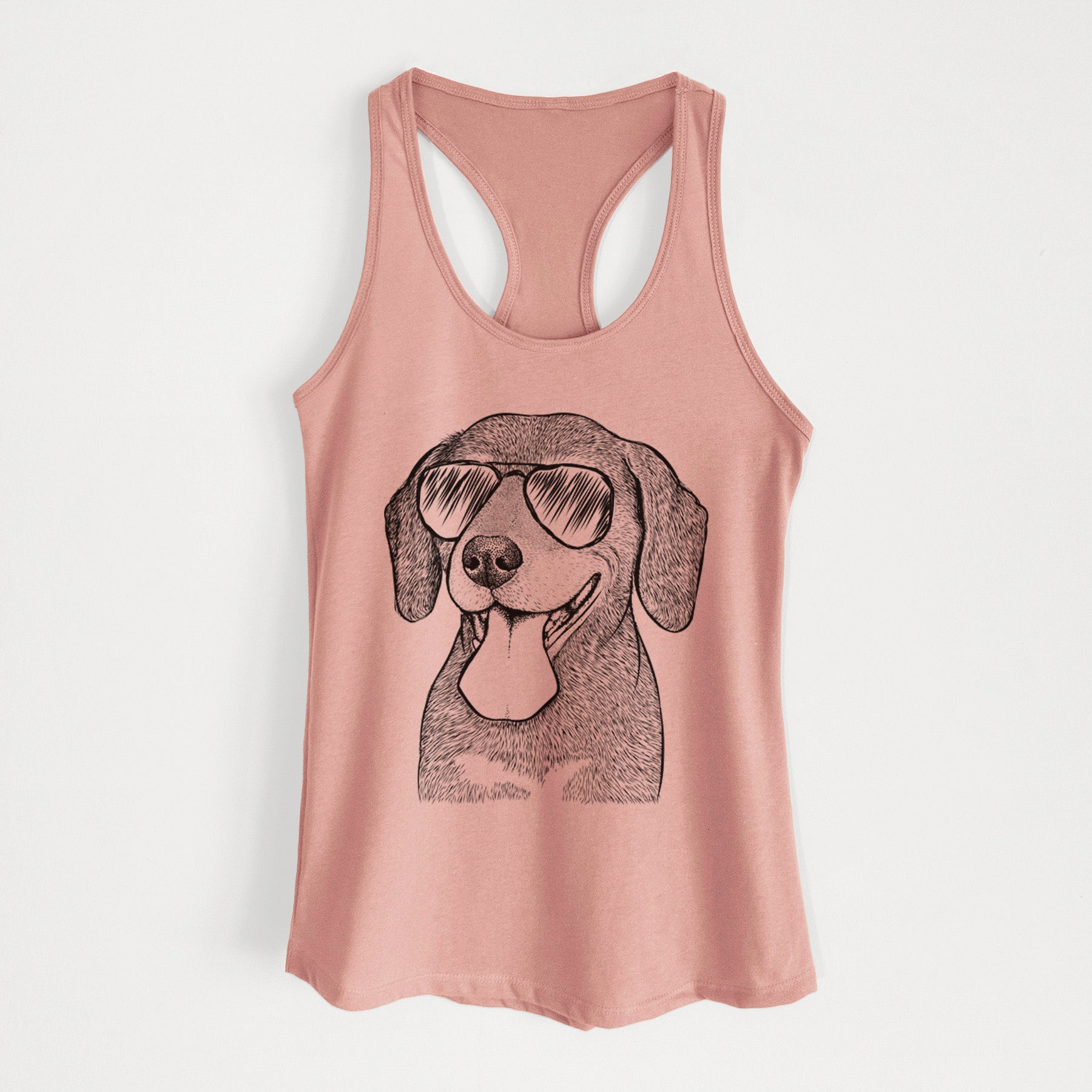 Scarlett the Beagle - Women's Racerback Tanktop