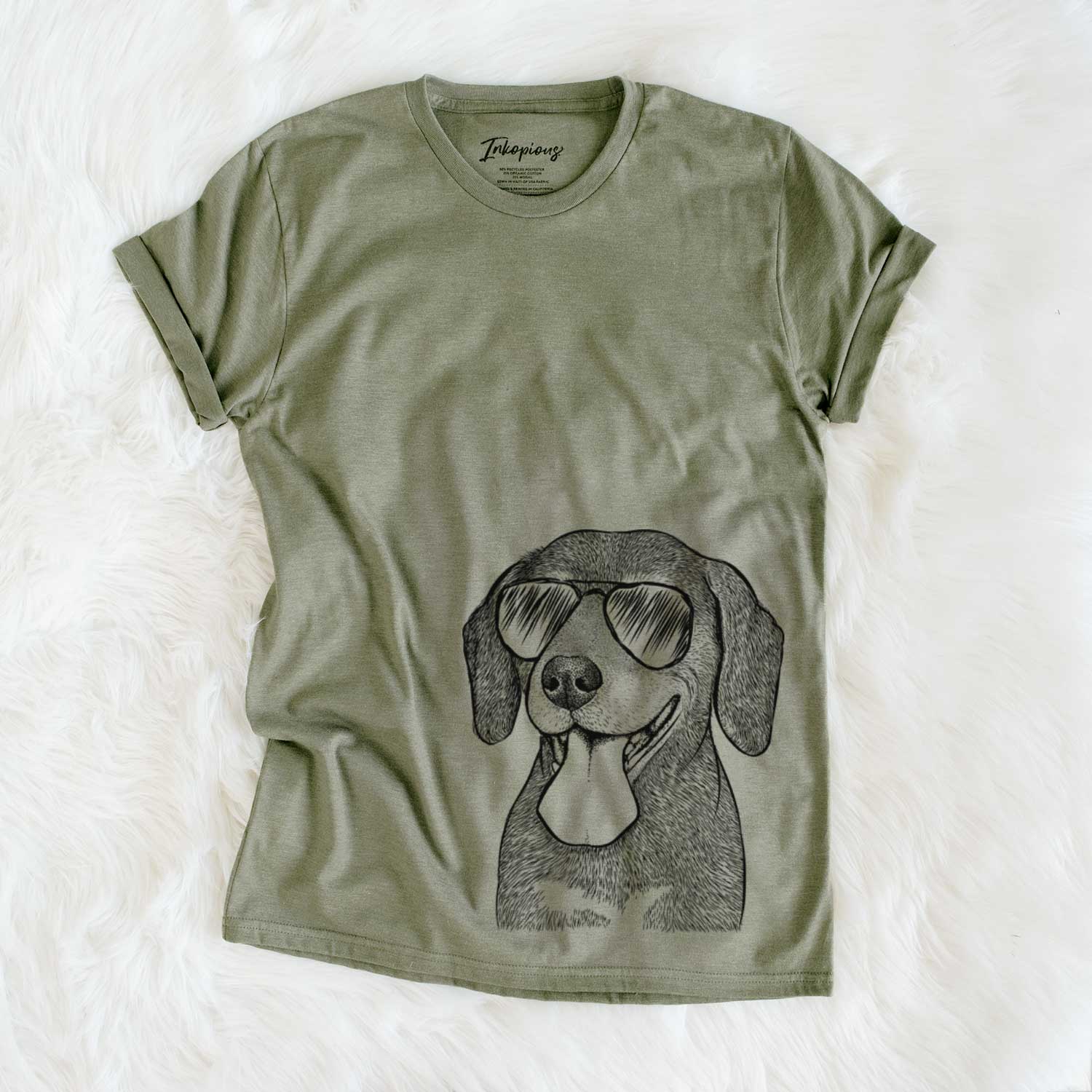 Aviator Scarlett the Beagle - Unisex Crewneck