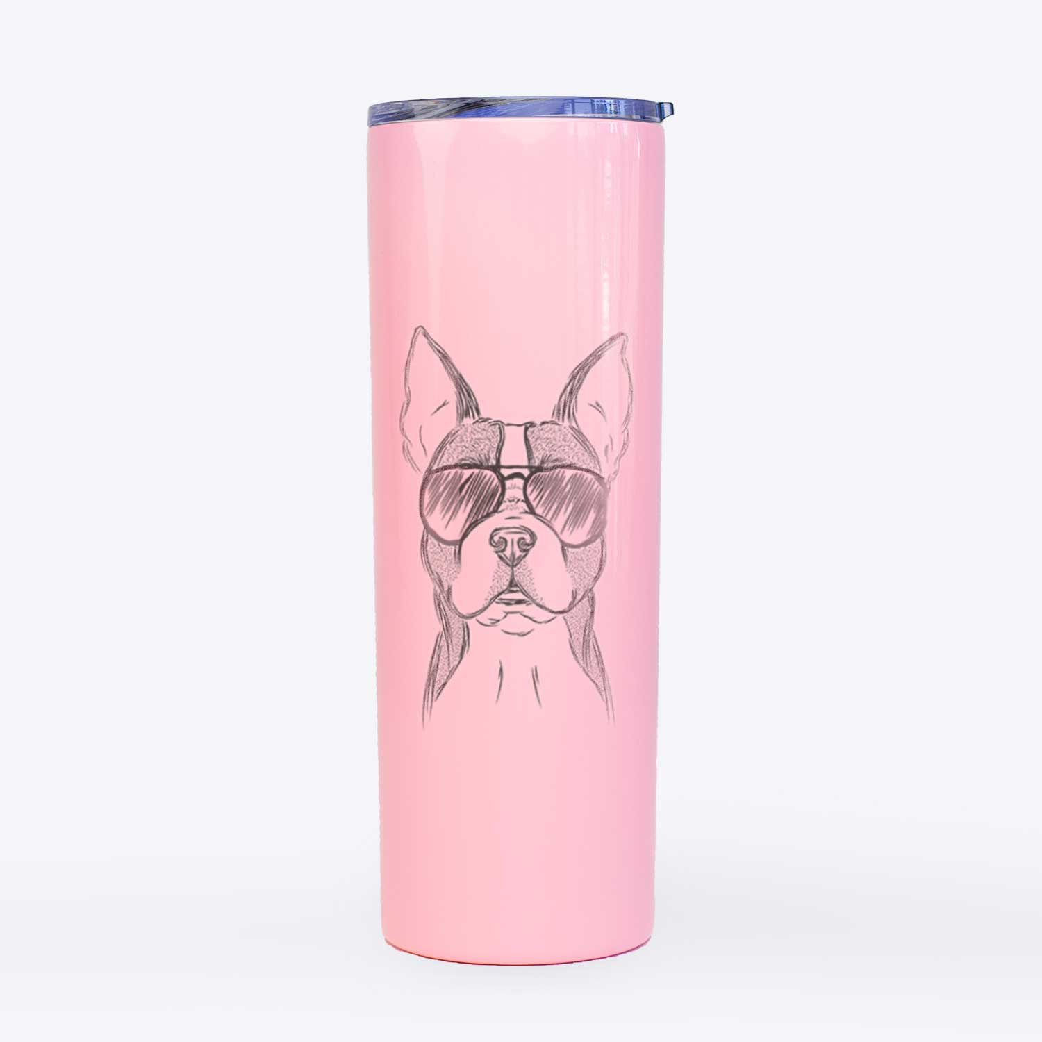 Scout the Boston Terrier - 20oz Skinny Tumbler