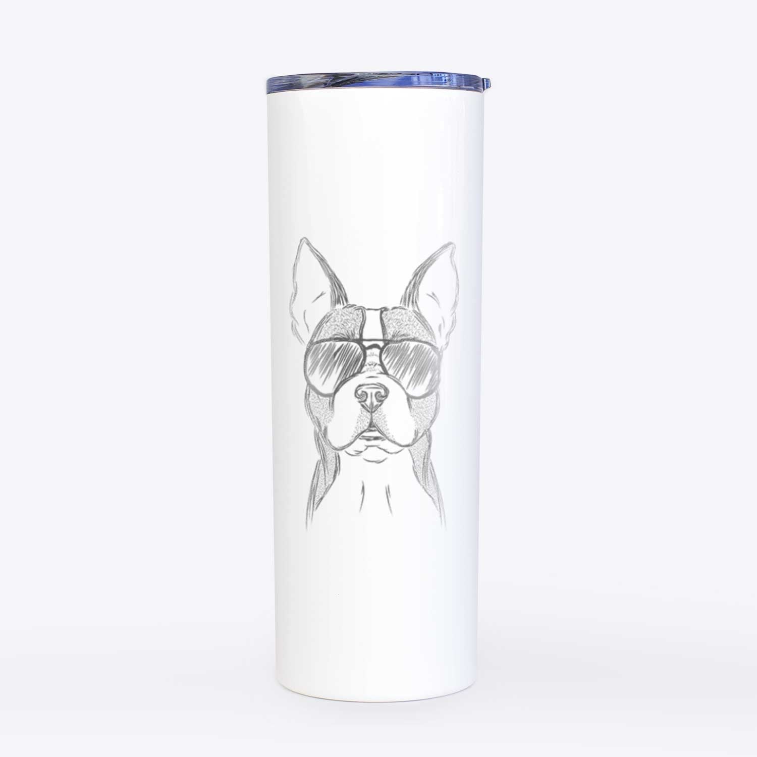 Scout the Boston Terrier - 20oz Skinny Tumbler