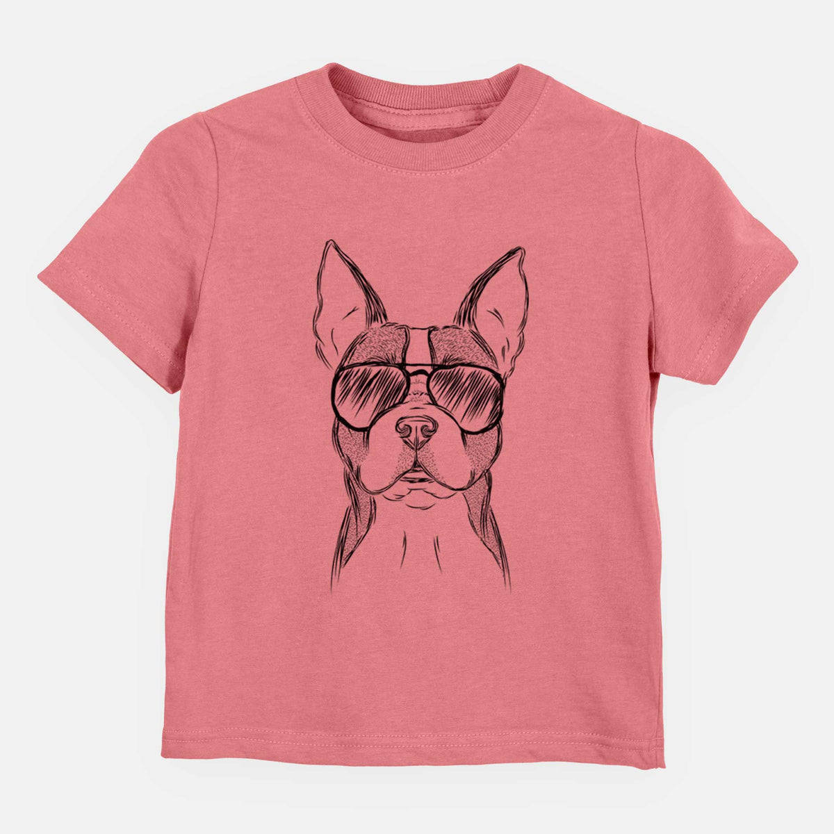 Aviator Scout the Boston Terrier - Kids/Youth/Toddler Shirt