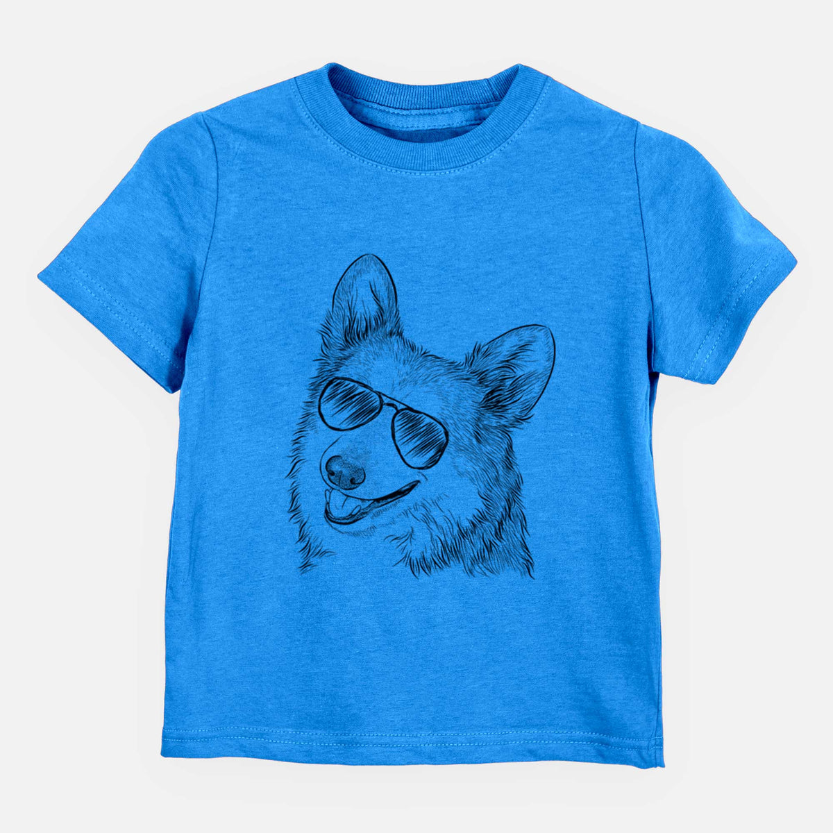 Aviator Scout the Pembroke Welsh Corgi - Kids/Youth/Toddler Shirt
