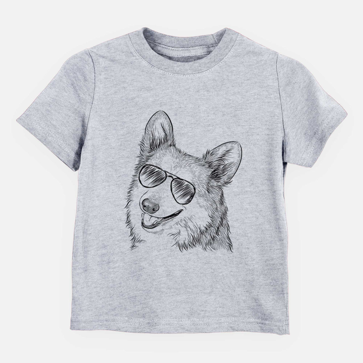 Aviator Scout the Pembroke Welsh Corgi - Kids/Youth/Toddler Shirt
