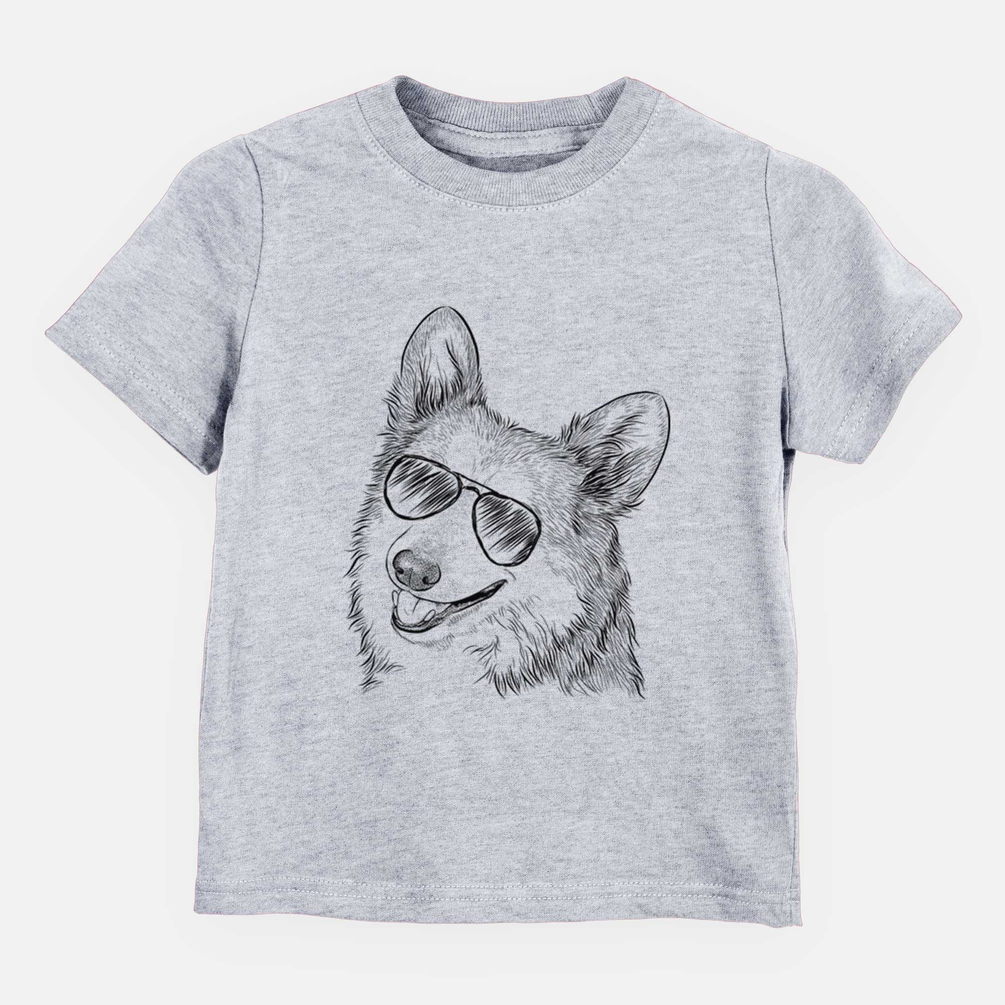 Aviator Scout the Pembroke Welsh Corgi - Kids/Youth/Toddler Shirt