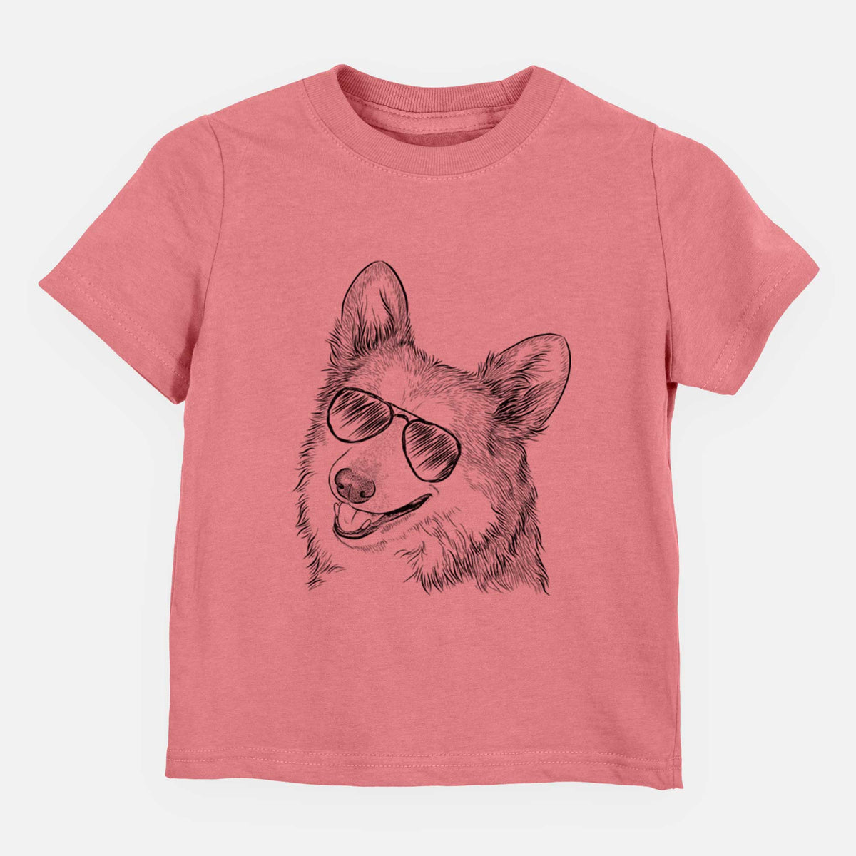 Aviator Scout the Pembroke Welsh Corgi - Kids/Youth/Toddler Shirt