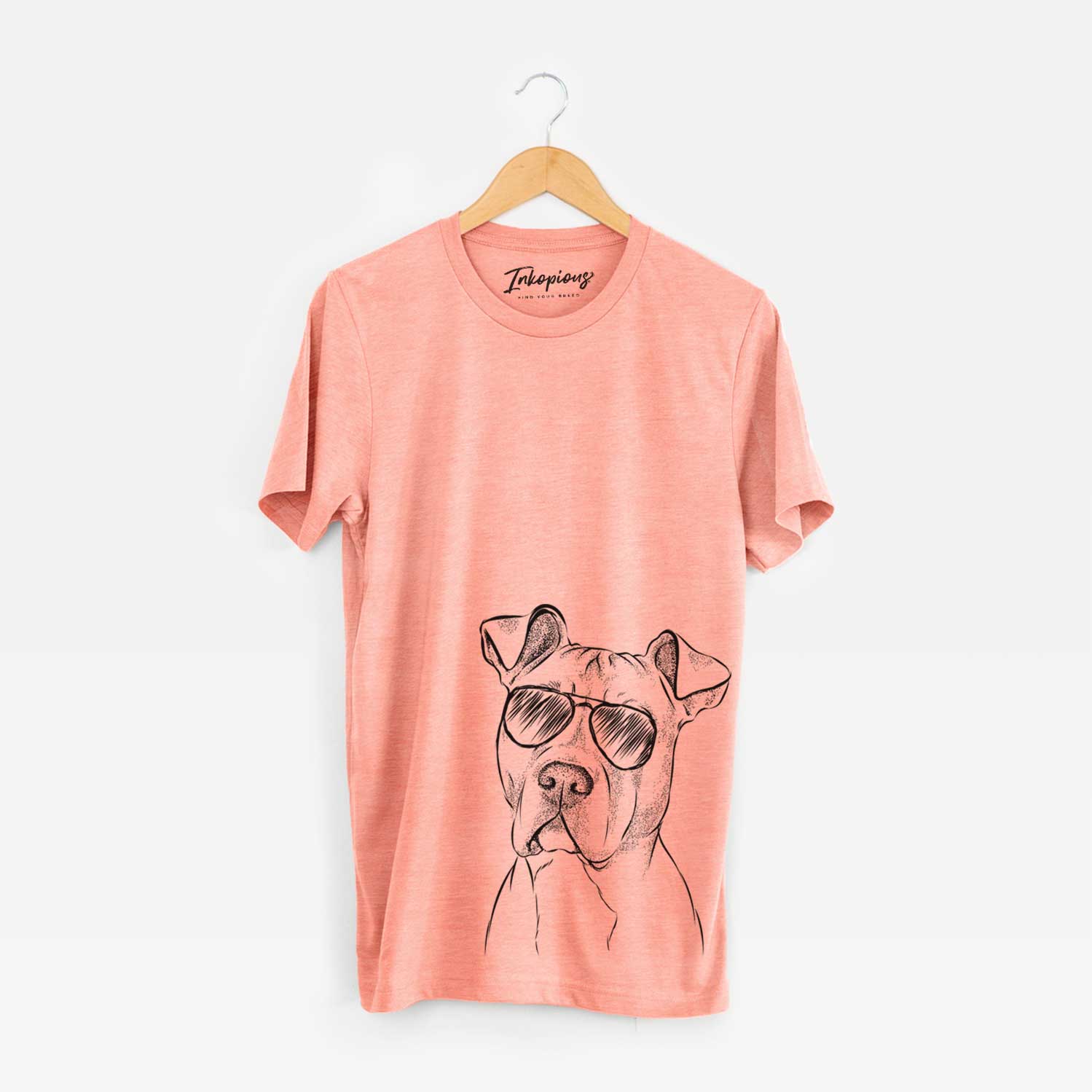 Aviator Scraps the American Staffordshire Mix - Unisex Crewneck