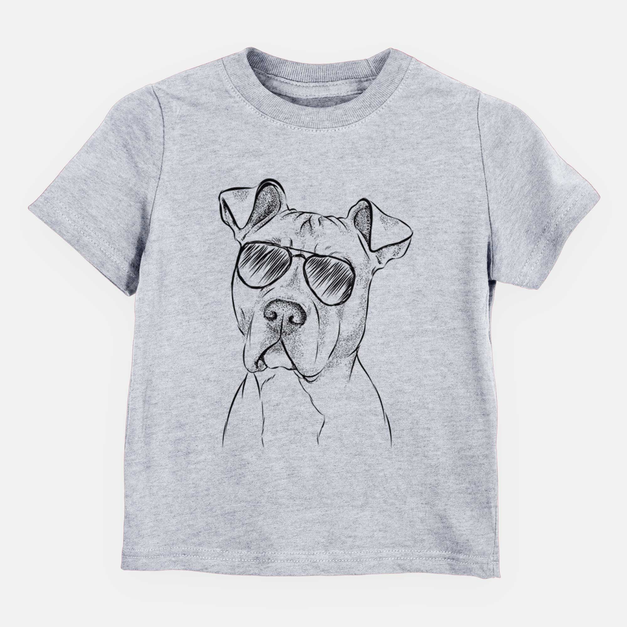 Aviator Scraps the American Stafforsdhire Mix - Kids/Youth/Toddler Shirt