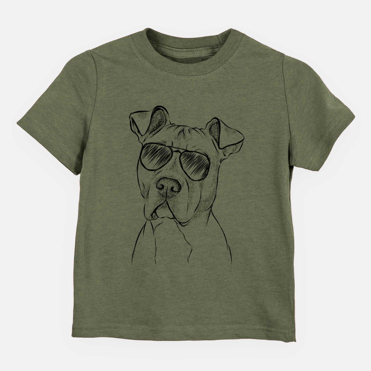 Aviator Scraps the American Stafforsdhire Mix - Kids/Youth/Toddler Shirt