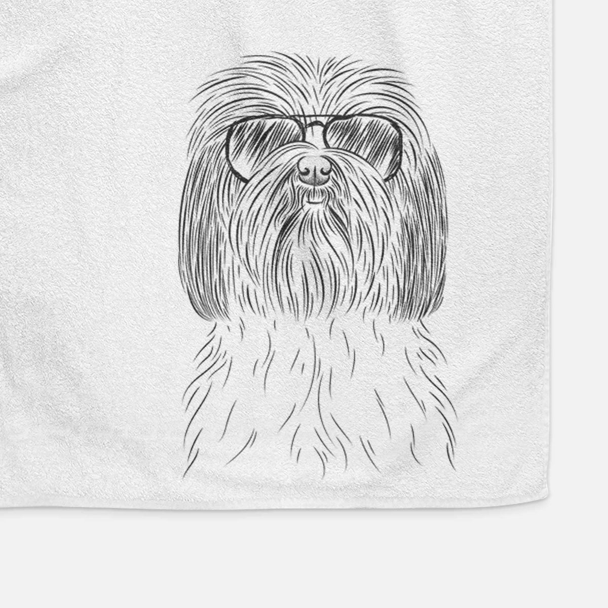 Scully the Shih Tzu Decorative Hand Towel