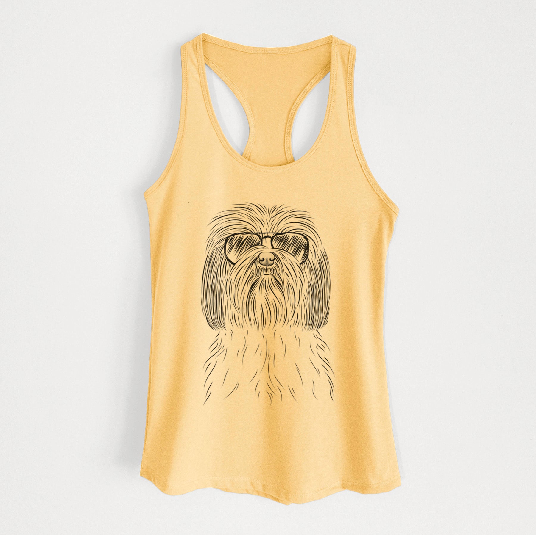 Scully the Shih Tzu - Women's Racerback Tanktop