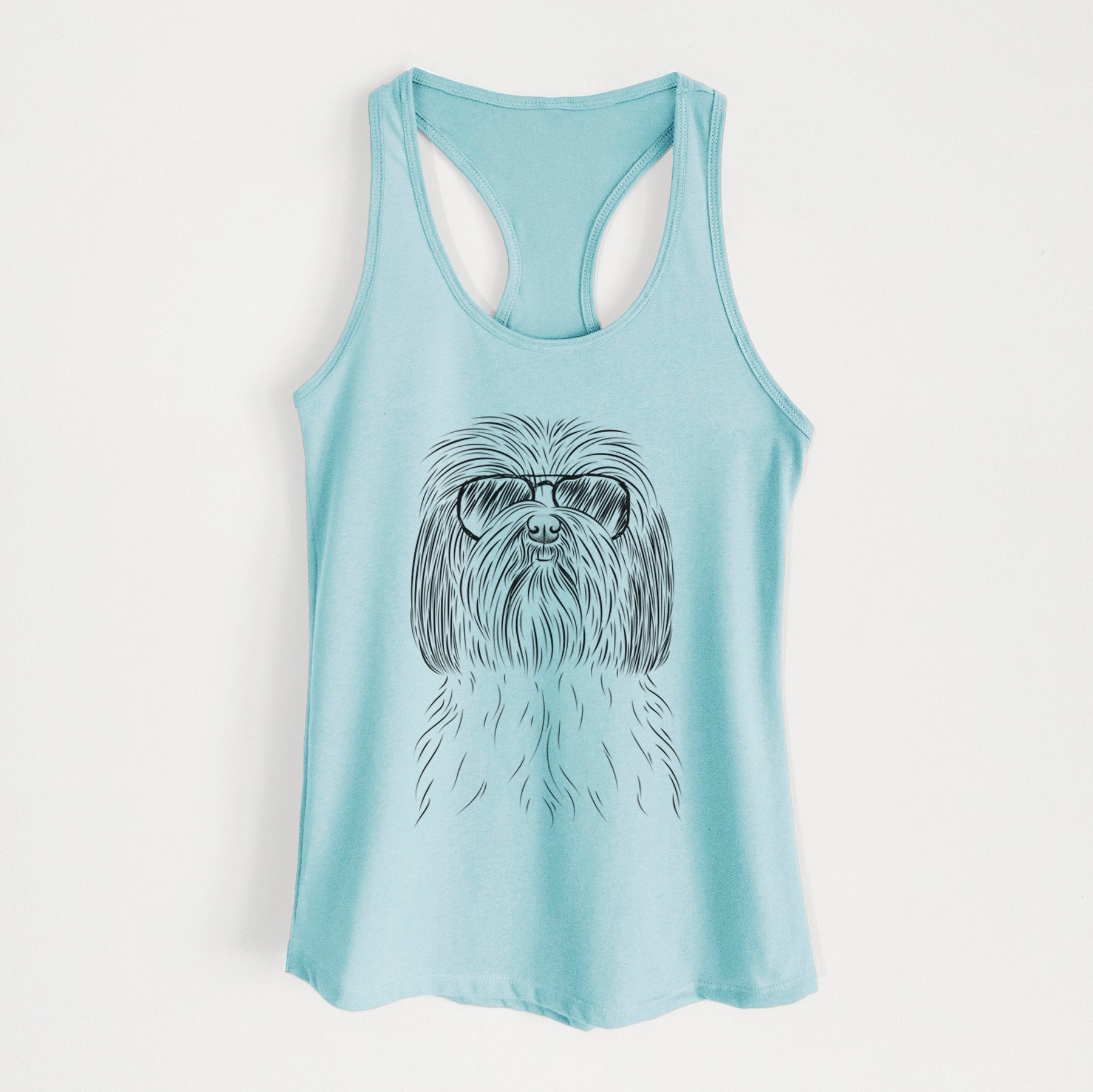 Scully the Shih Tzu - Women's Racerback Tanktop