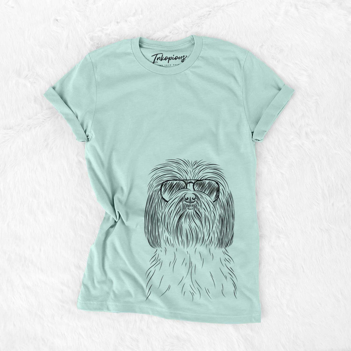 Aviator Scully the Shih Tzu - Unisex Crewneck