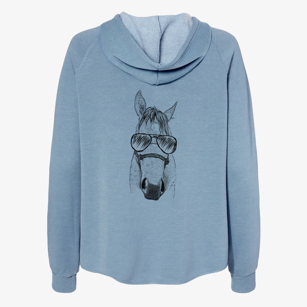 SeaBee the Quarter Horse - Women's Cali Wave Zip-Up Sweatshirt