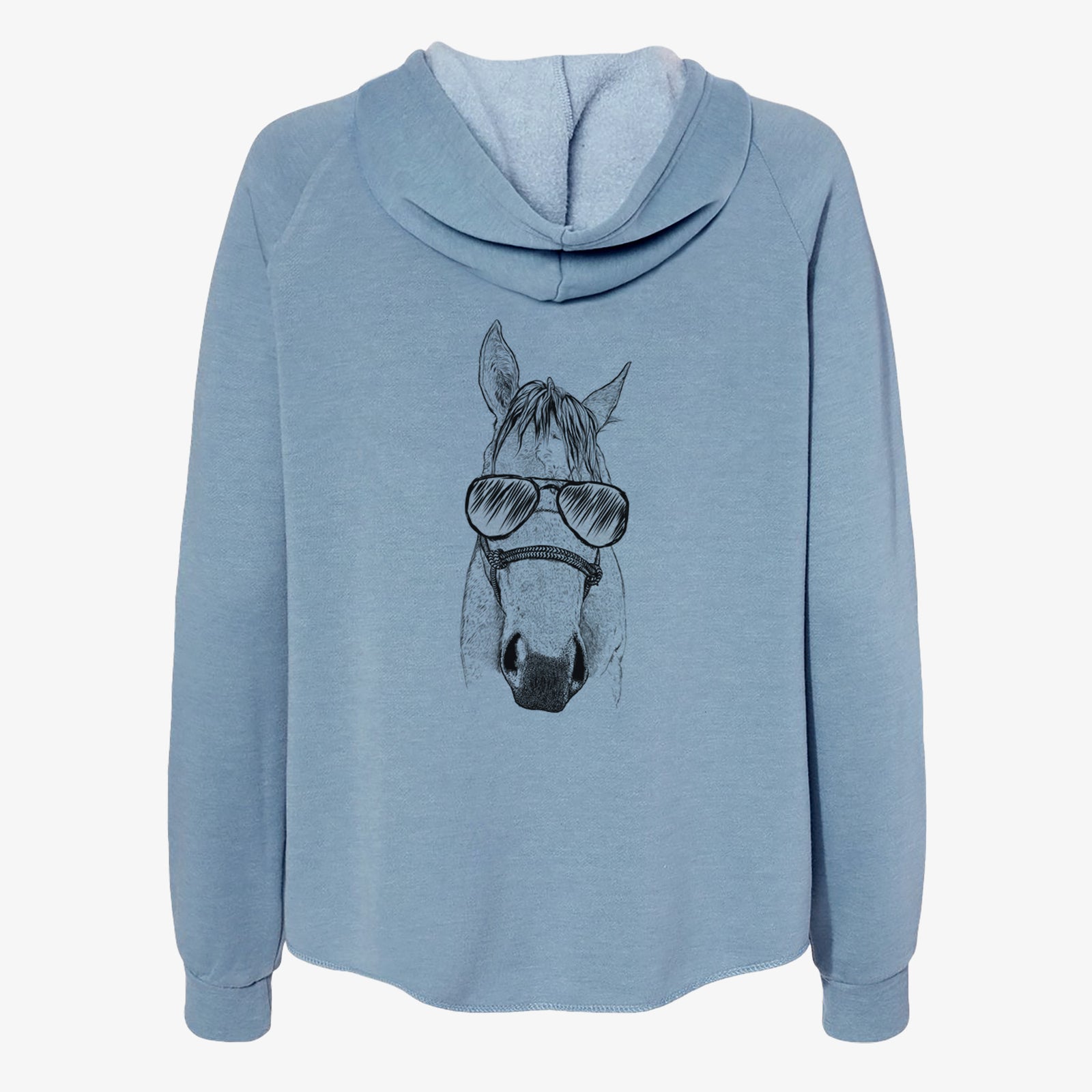 SeaBee the Quarter Horse - Women's Cali Wave Zip-Up Sweatshirt