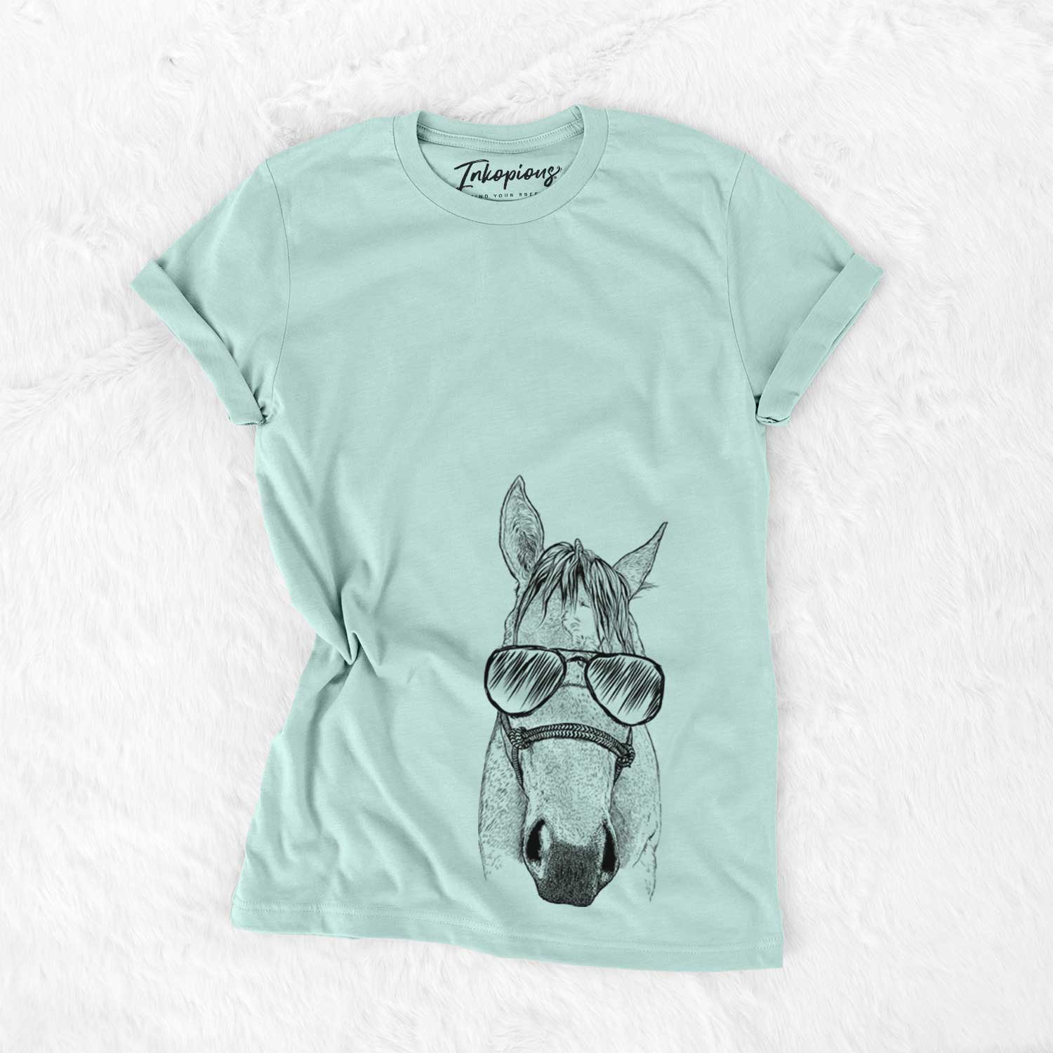 Aviator SeaBee the Quarter Horse - Unisex Crewneck