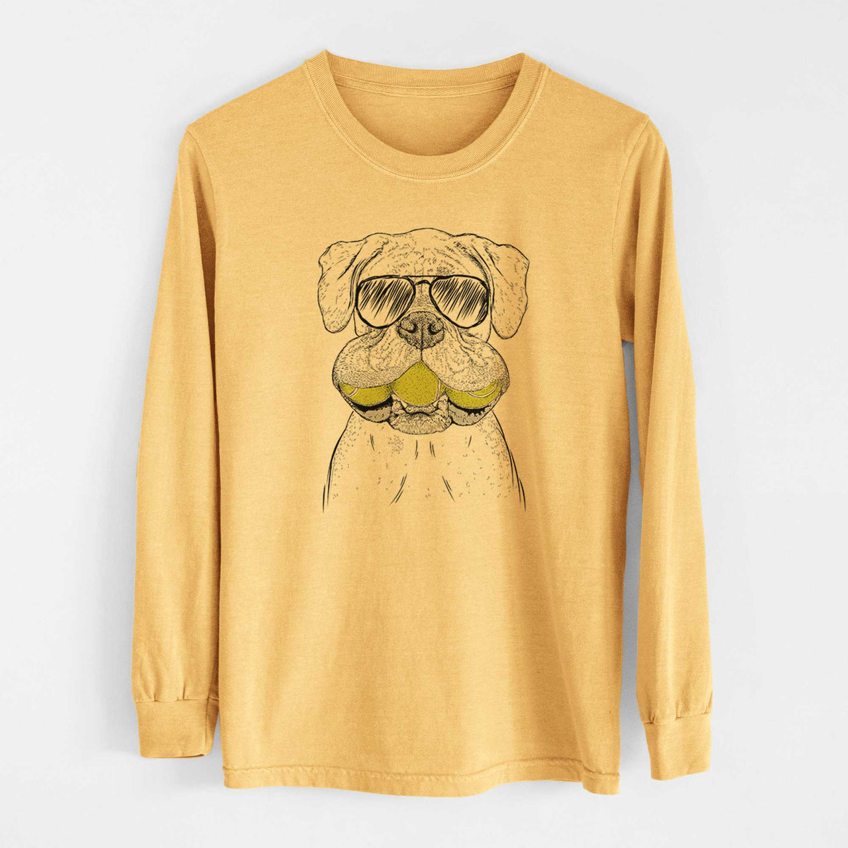 Aviators Seamus the Boxer - Heavyweight 100% Cotton Long Sleeve