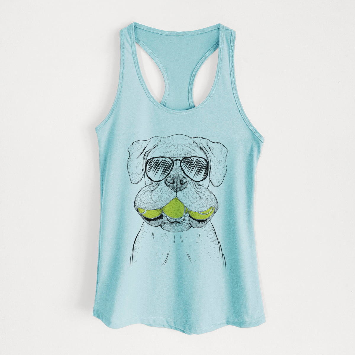 Seamus the Boxer - Women's Racerback Tanktop