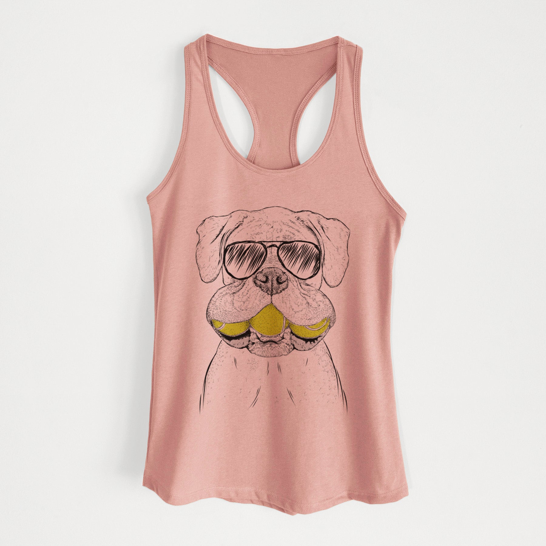 Seamus the Boxer - Women's Racerback Tanktop