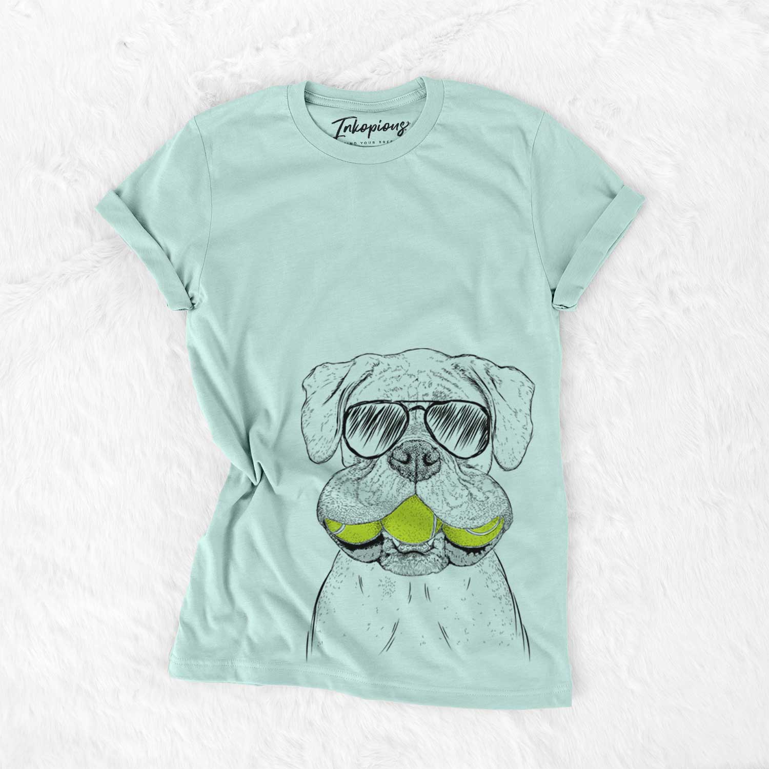 Aviator Seamus the Boxer - Unisex Crewneck