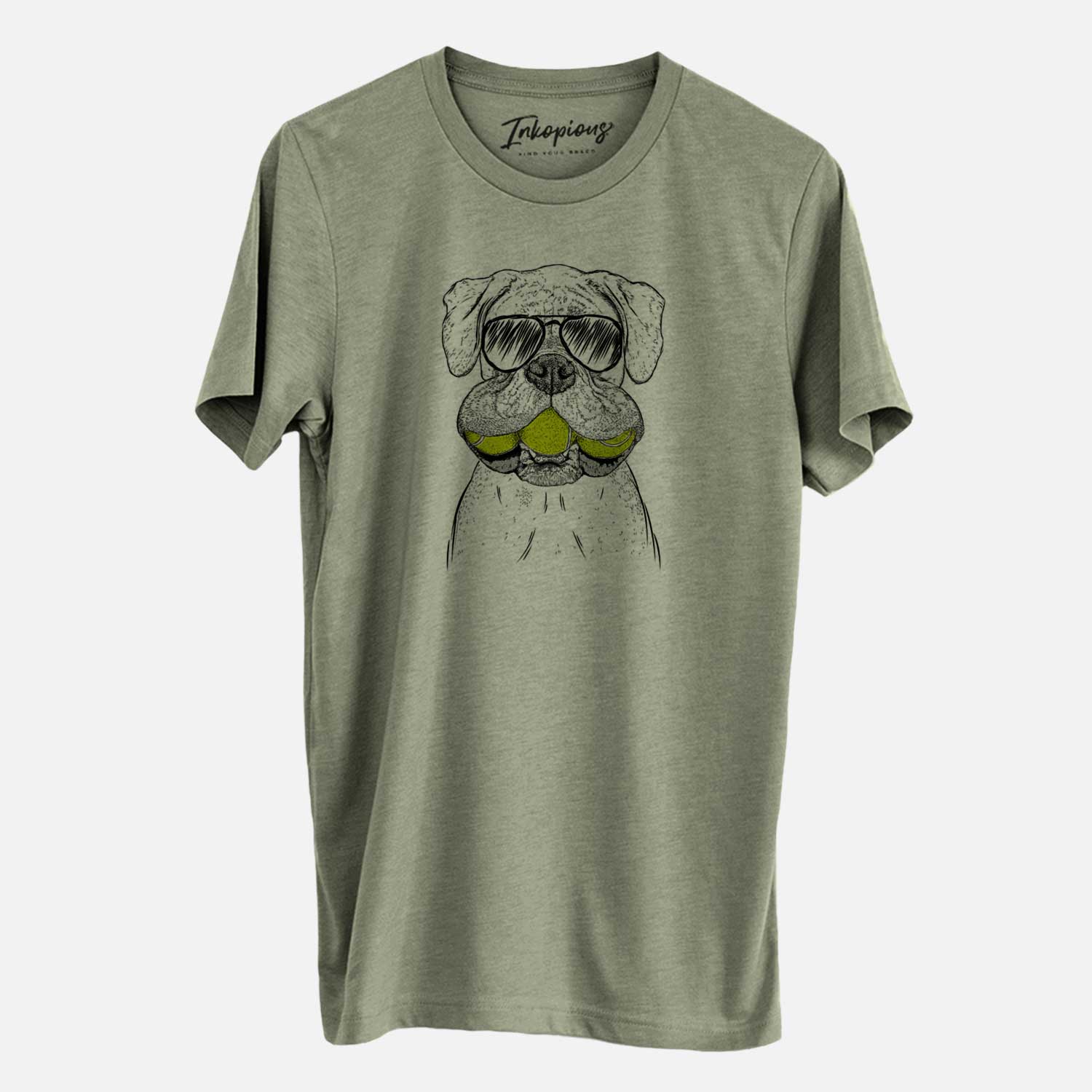 Aviator Seamus the Boxer - Unisex Crewneck