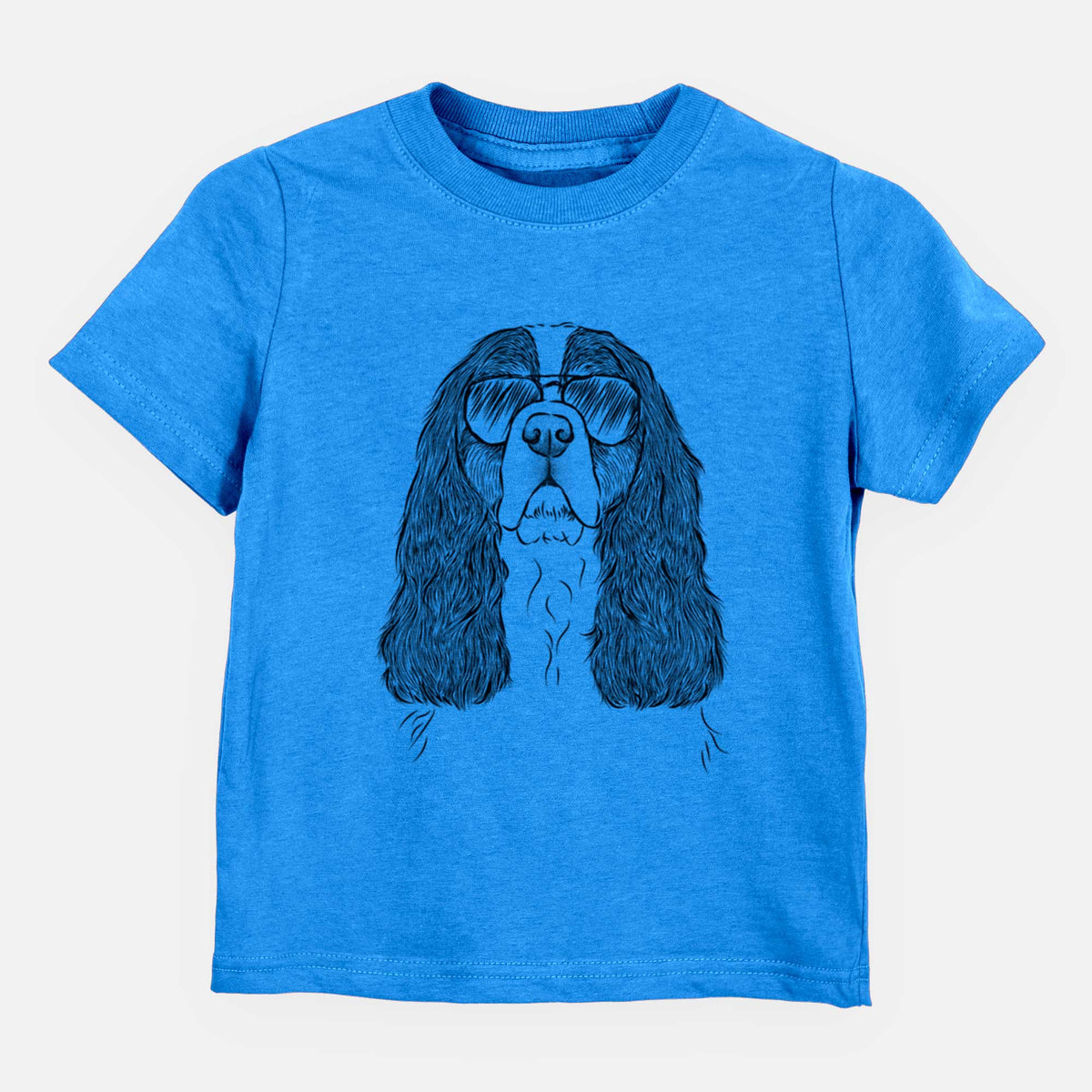 Aviator Sebastian the Cavalier King Charles Spaniel - Kids/Youth/Toddler Shirt