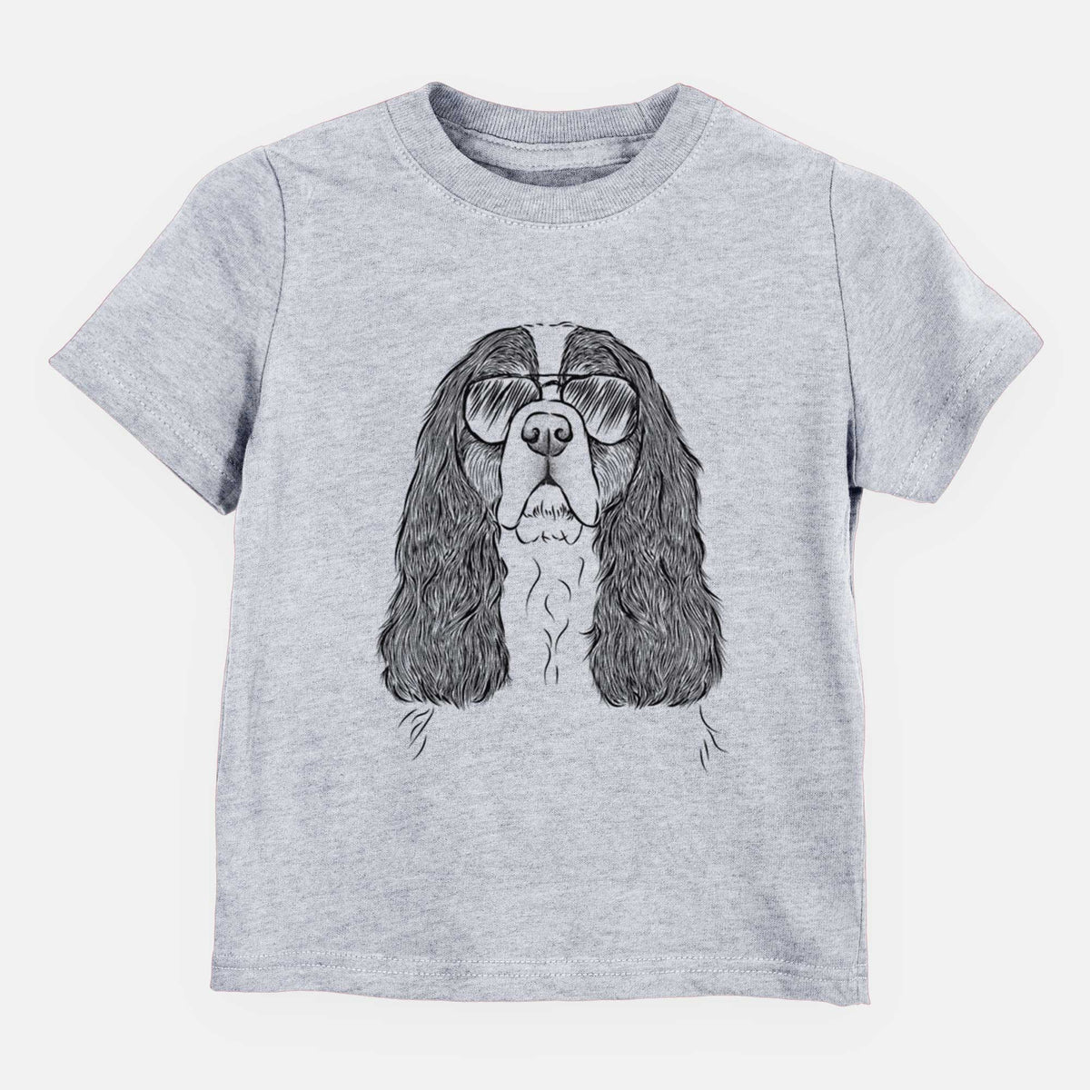 Aviator Sebastian the Cavalier King Charles Spaniel - Kids/Youth/Toddler Shirt