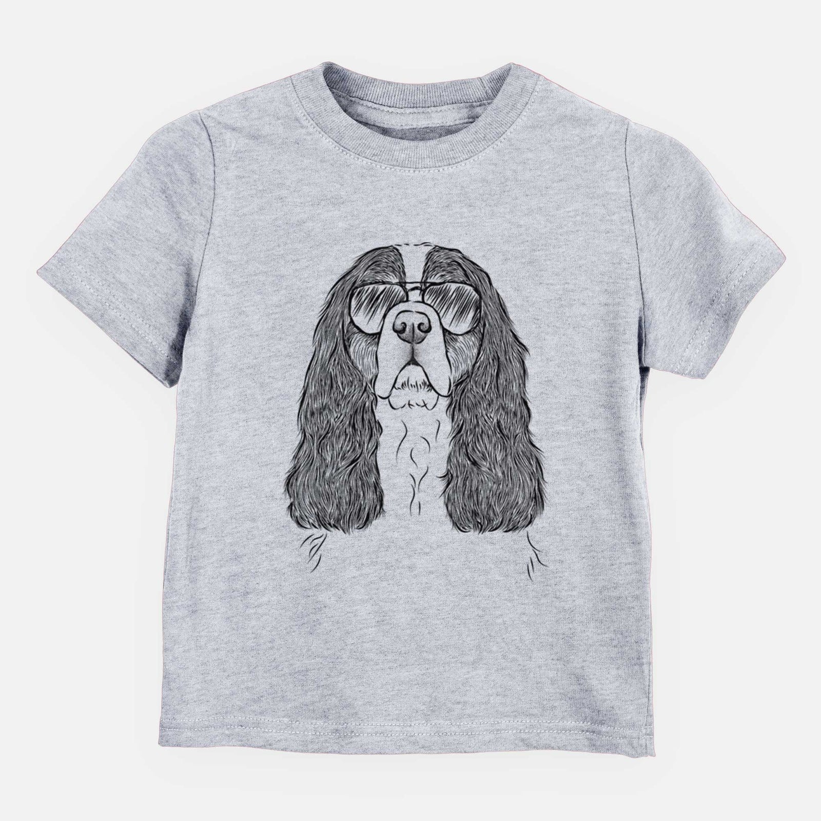 Aviator Sebastian the Cavalier King Charles Spaniel - Kids/Youth/Toddler Shirt