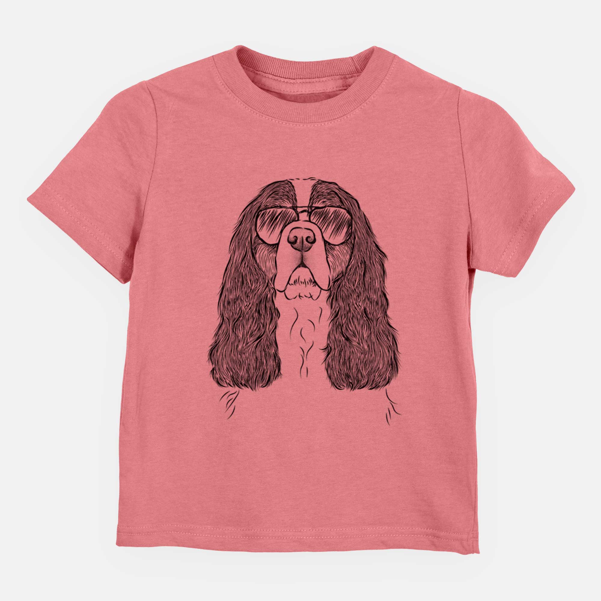 Aviator Sebastian the Cavalier King Charles Spaniel - Kids/Youth/Toddler Shirt