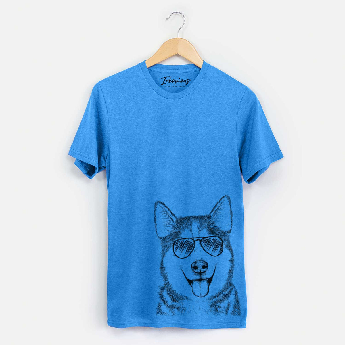 Aviator Sesi the Siberian Husky - Unisex Crewneck