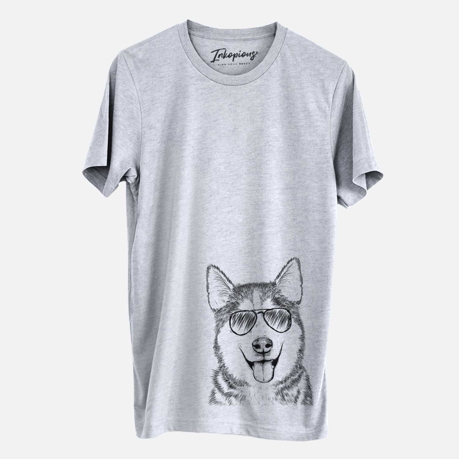 Aviator Sesi the Siberian Husky - Unisex Crewneck