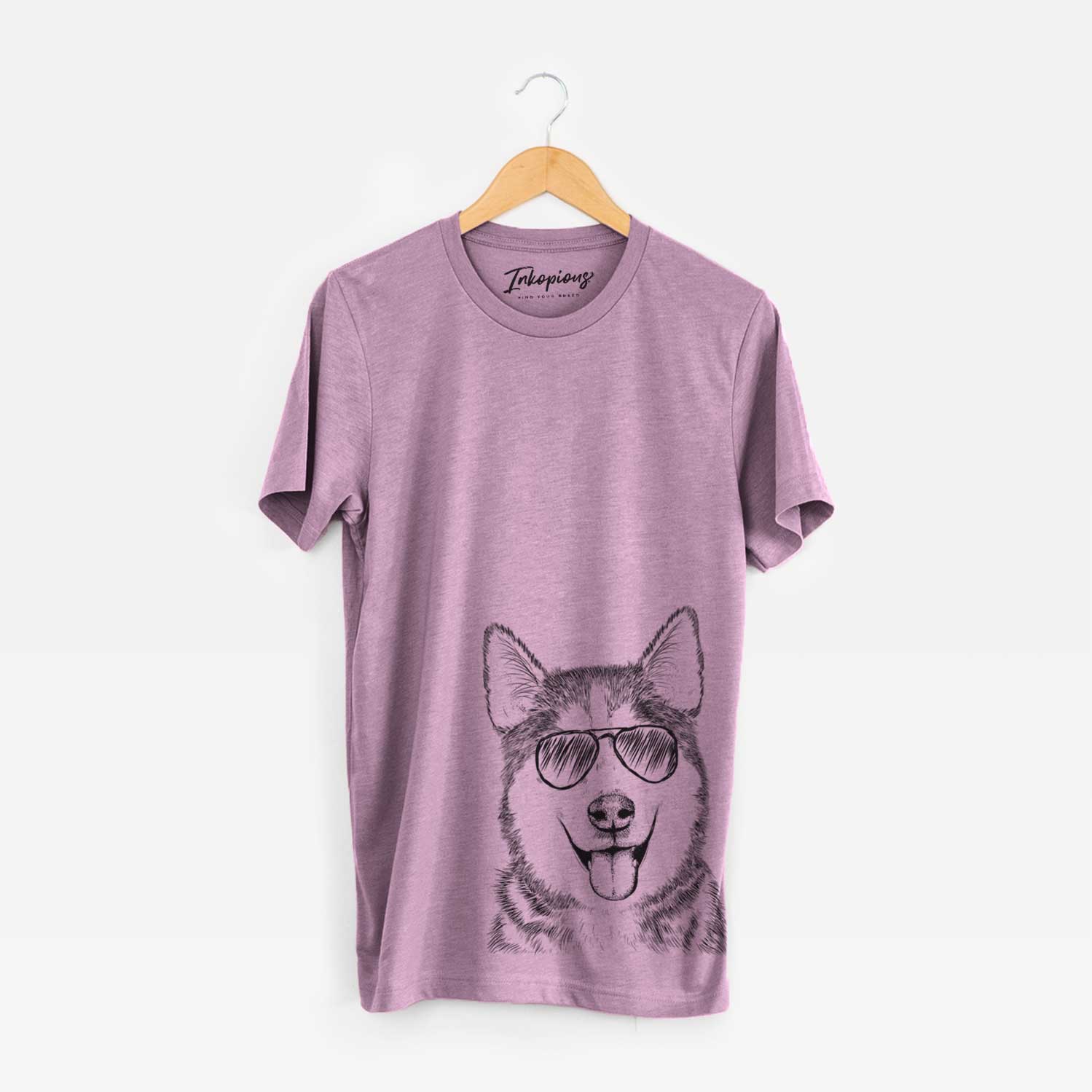 Aviator Sesi the Siberian Husky - Unisex Crewneck
