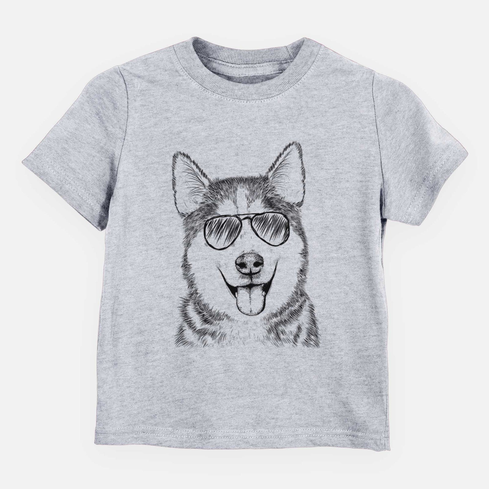 Aviator Sesi the Siberian Husky - Kids/Youth/Toddler Shirt