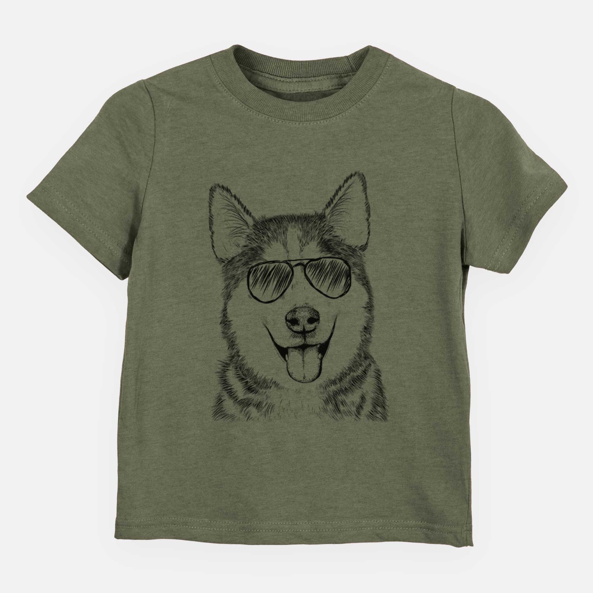 Aviator Sesi the Siberian Husky - Kids/Youth/Toddler Shirt