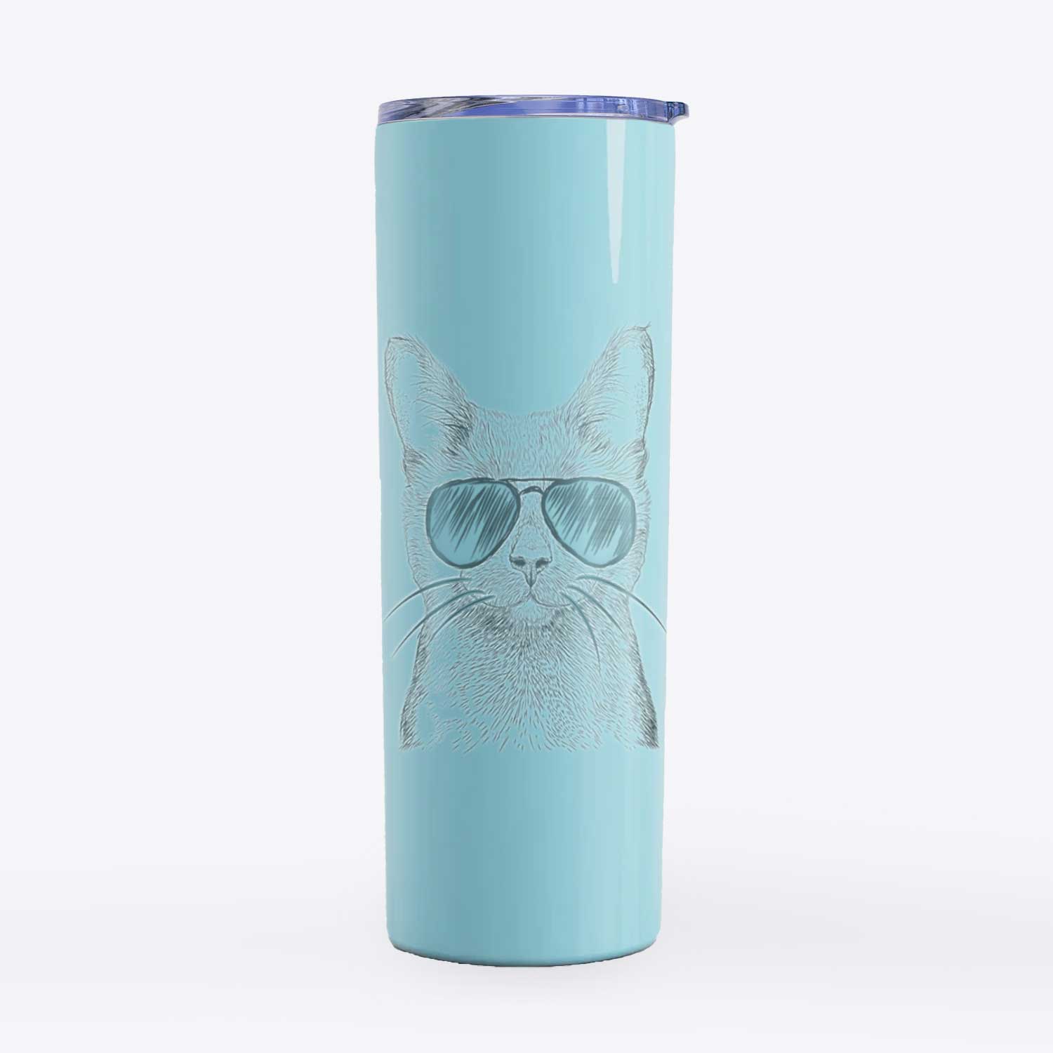 Shadow the Black Cat - 20oz Skinny Tumbler