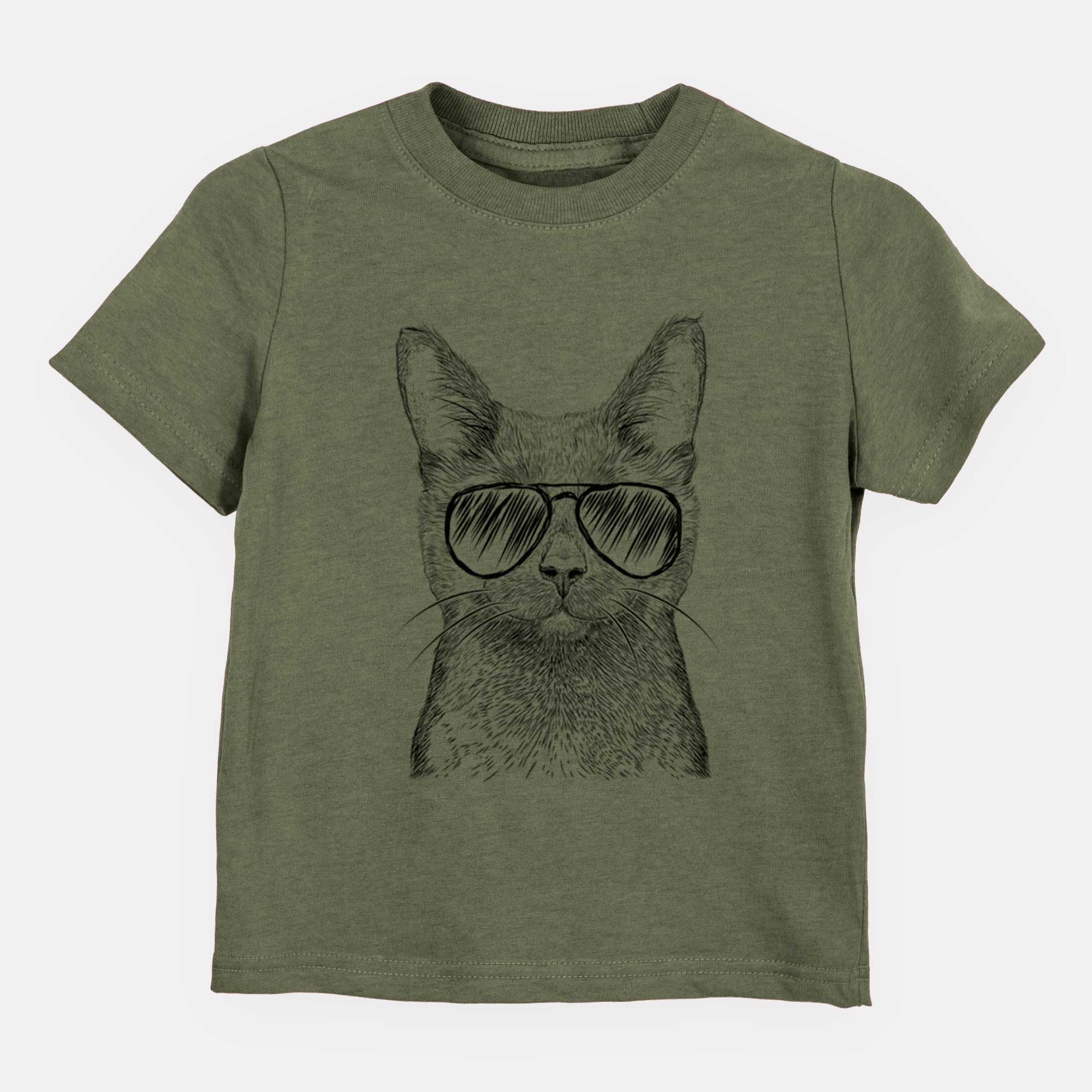 Aviator Shadow the Black Cat - Kids/Youth/Toddler Shirt