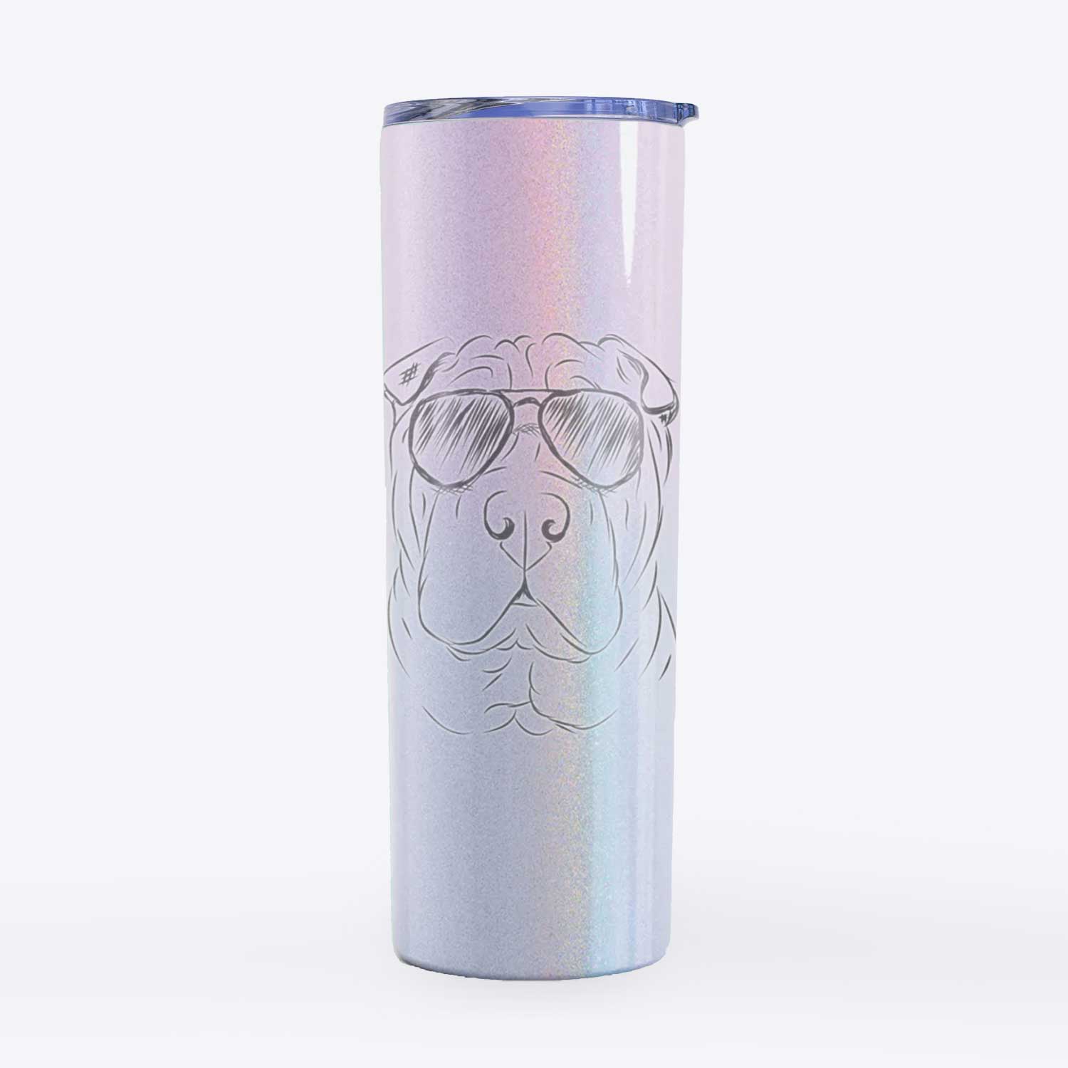 Sharpy the Shar Pei - 20oz Skinny Tumbler