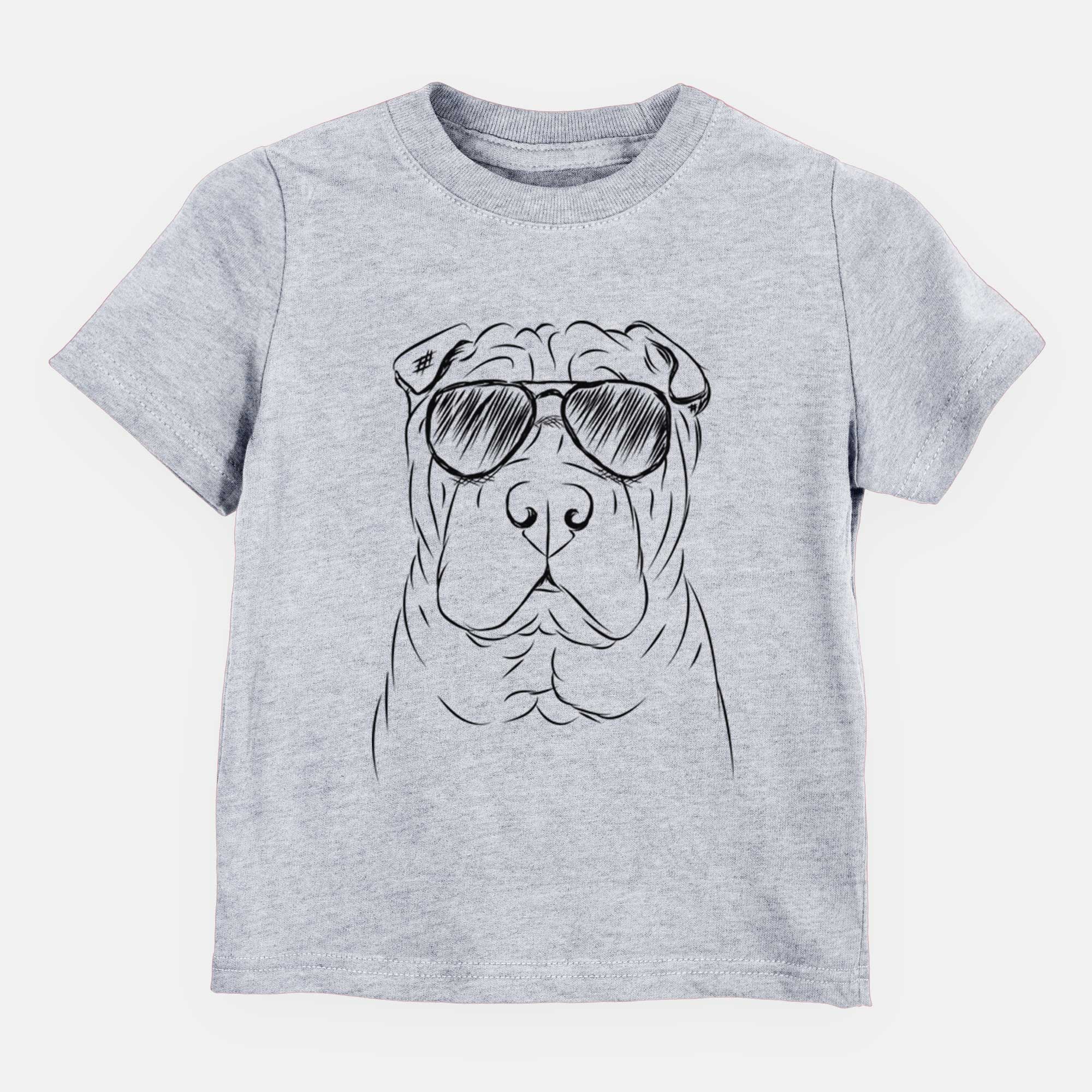 Aviator Sharpy the Shar Pei - Kids/Youth/Toddler Shirt