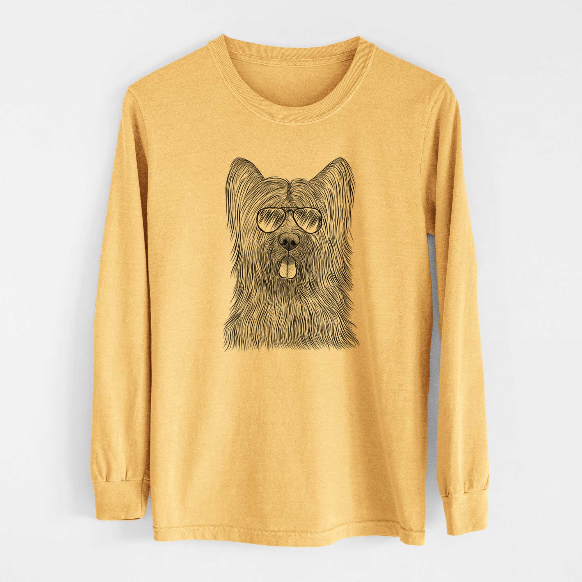 Aviators Shay the Briard - Heavyweight 100% Cotton Long Sleeve