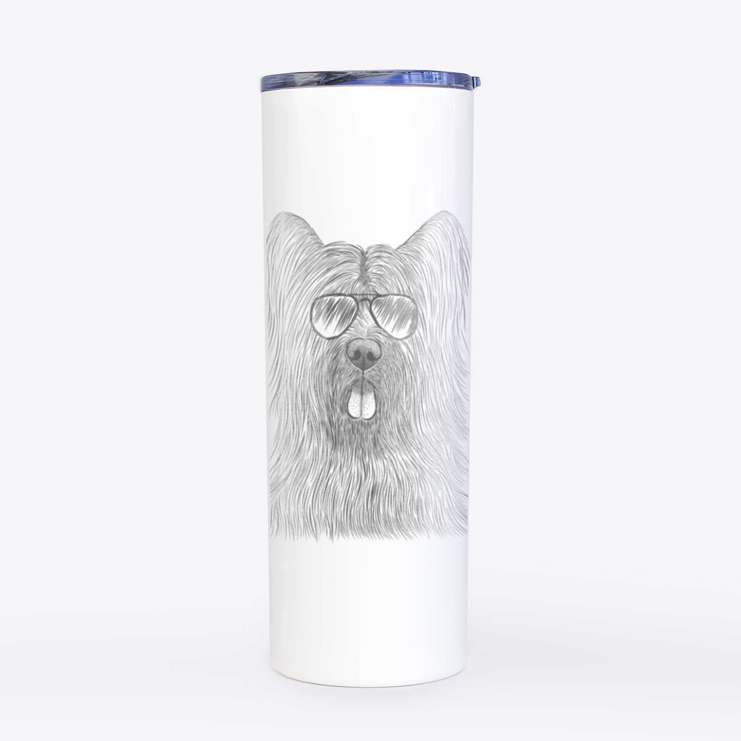 Shay the Briard - 20oz Skinny Tumbler