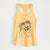 Shelby the Golden Retriever - Women's Racerback Tanktop