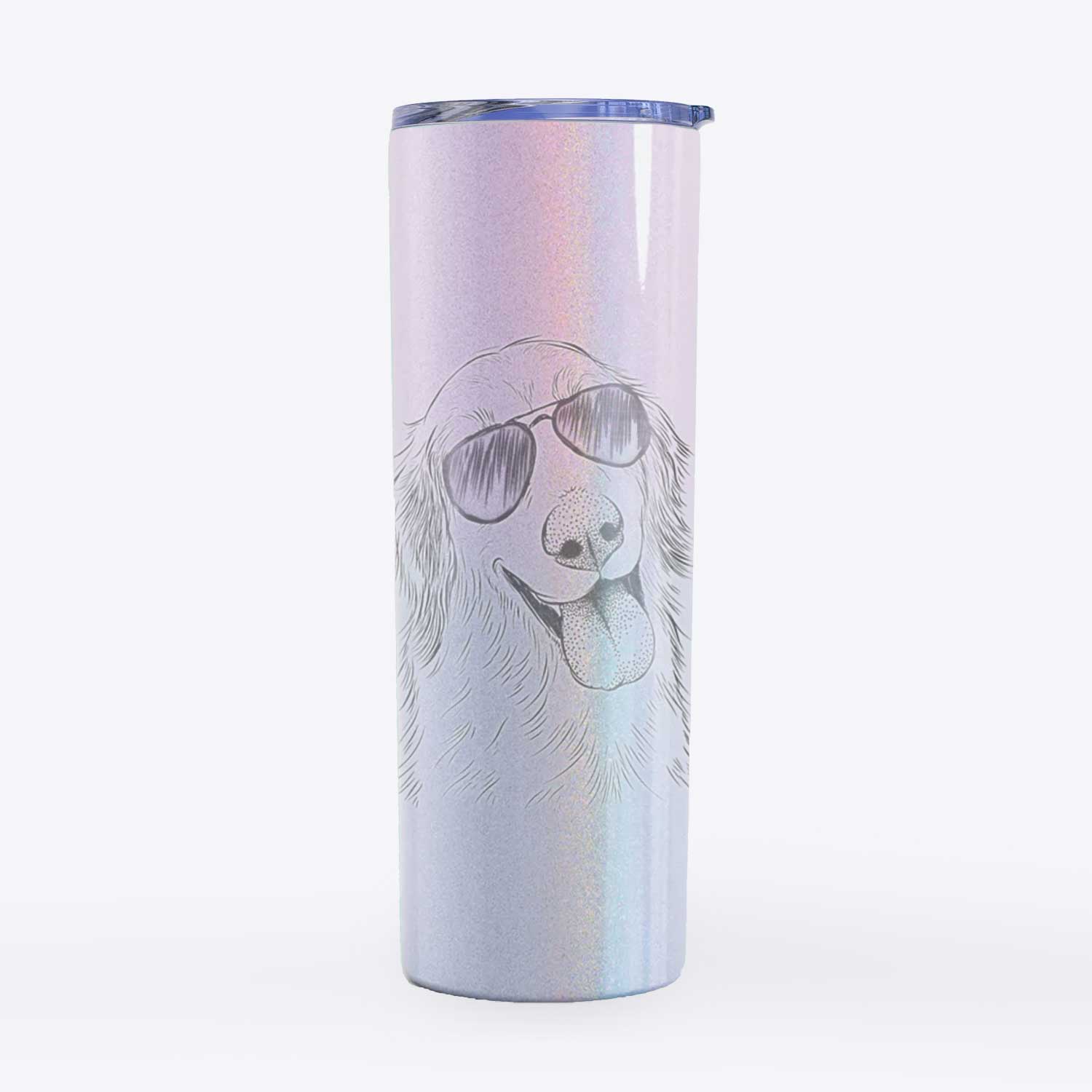 Shelby the Golden Retriever - 20oz Skinny Tumbler