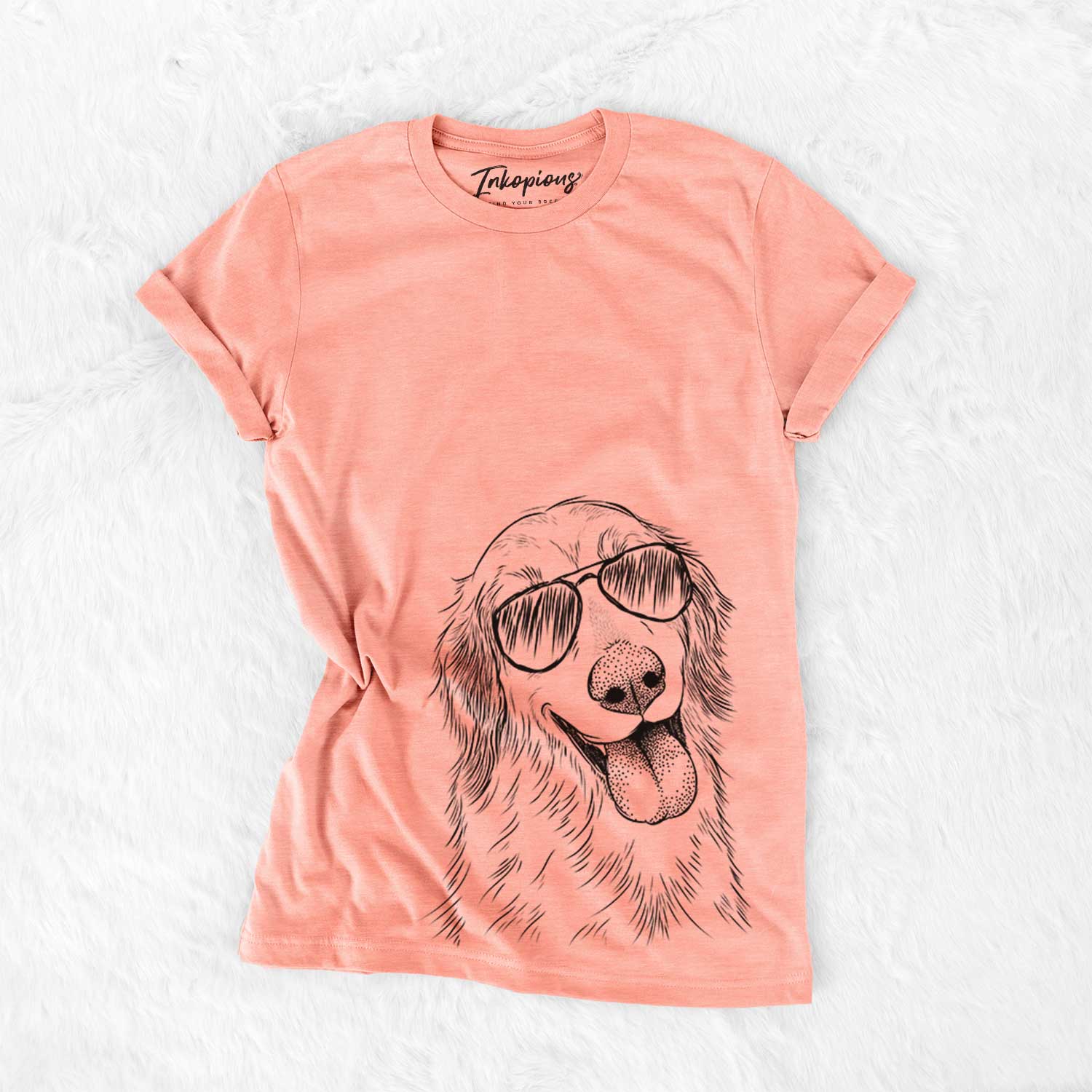 Shelby the Golden Retriever - Bella Canvas Unisex Crewneck