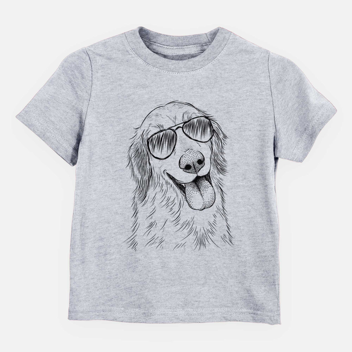Aviator Shelby the Golden Retriever - Kids/Youth/Toddler Shirt