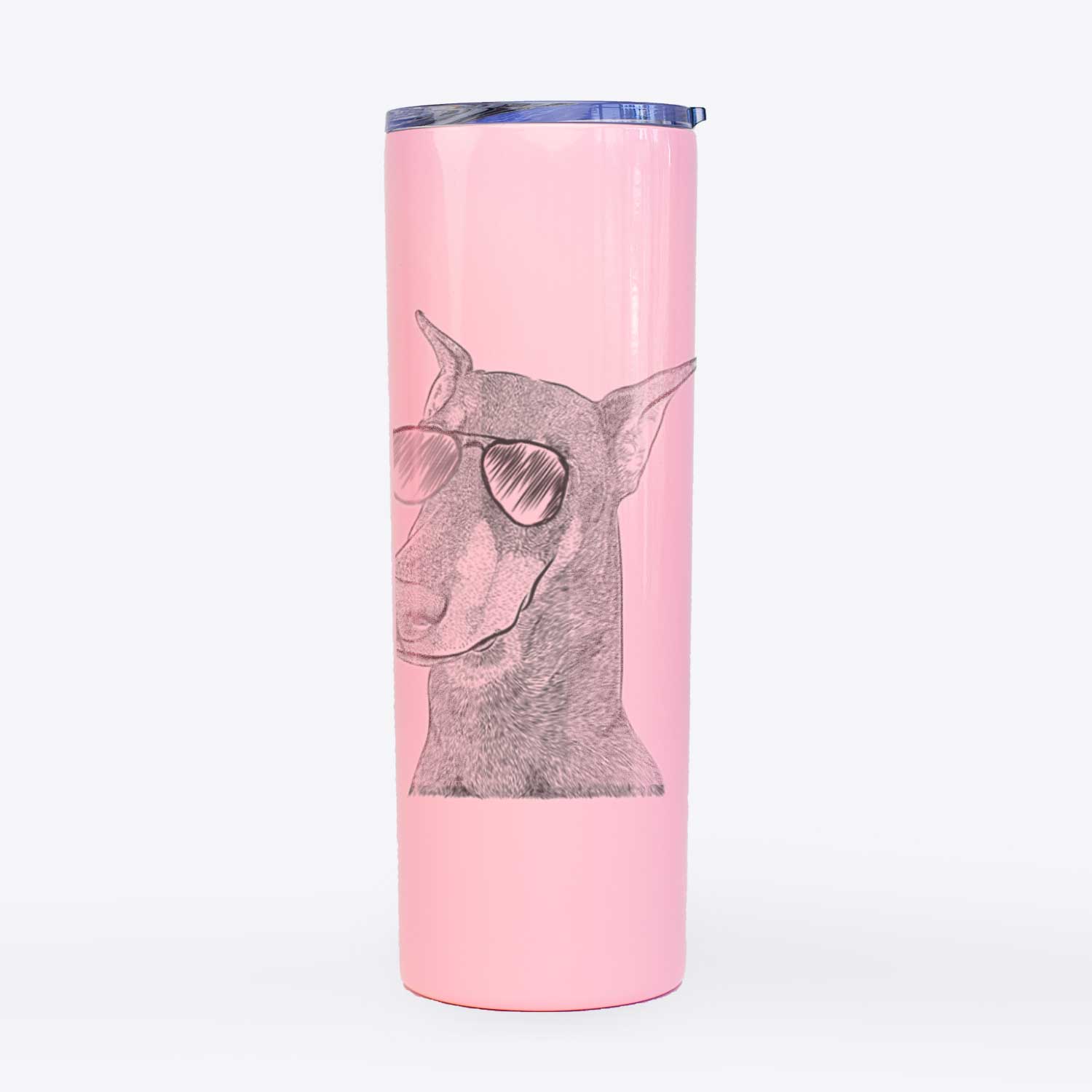 Shelby the Doberman Pinscher - 20oz Skinny Tumbler