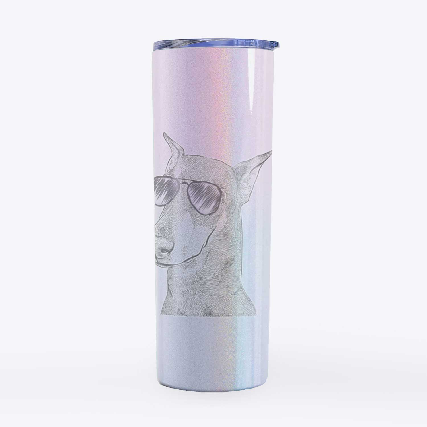 Shelby the Doberman Pinscher - 20oz Skinny Tumbler