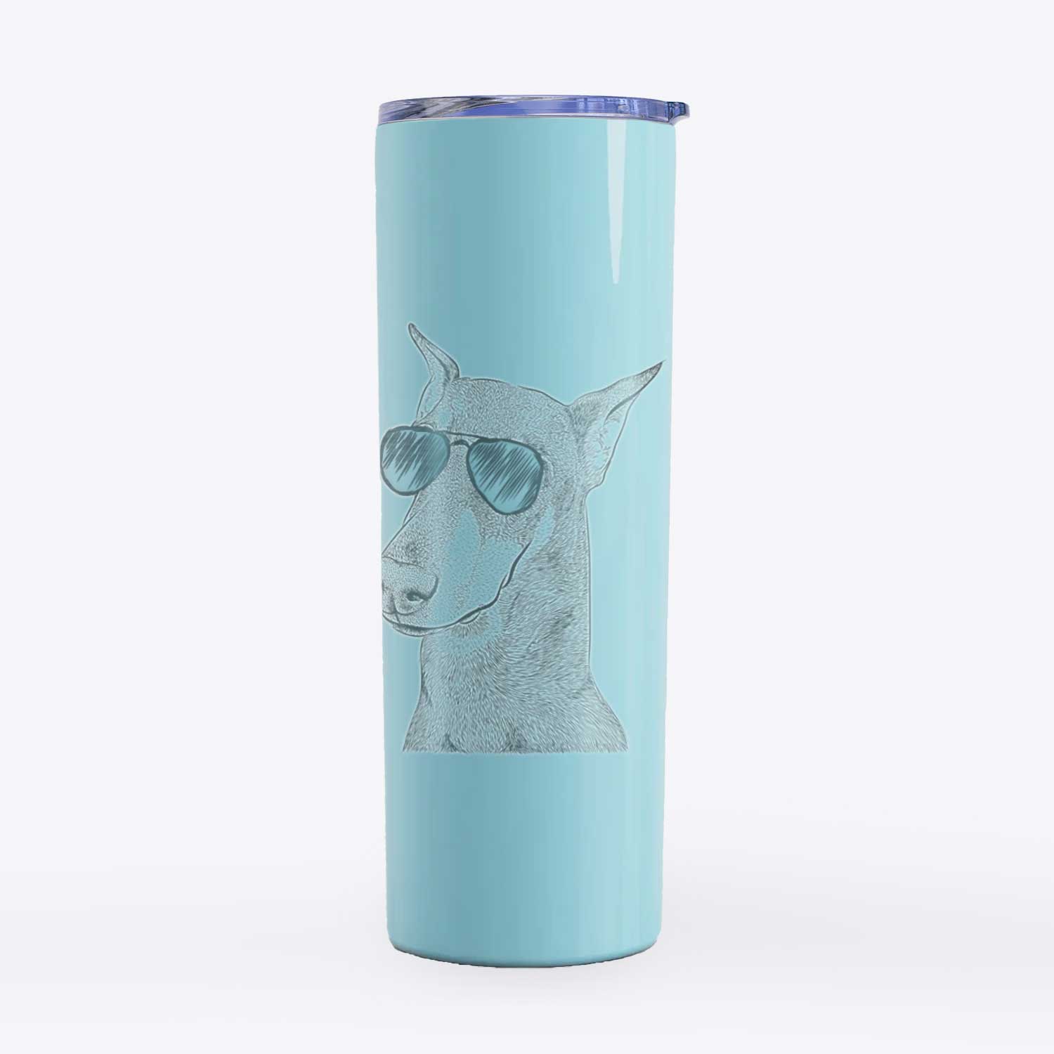 Shelby the Doberman Pinscher - 20oz Skinny Tumbler