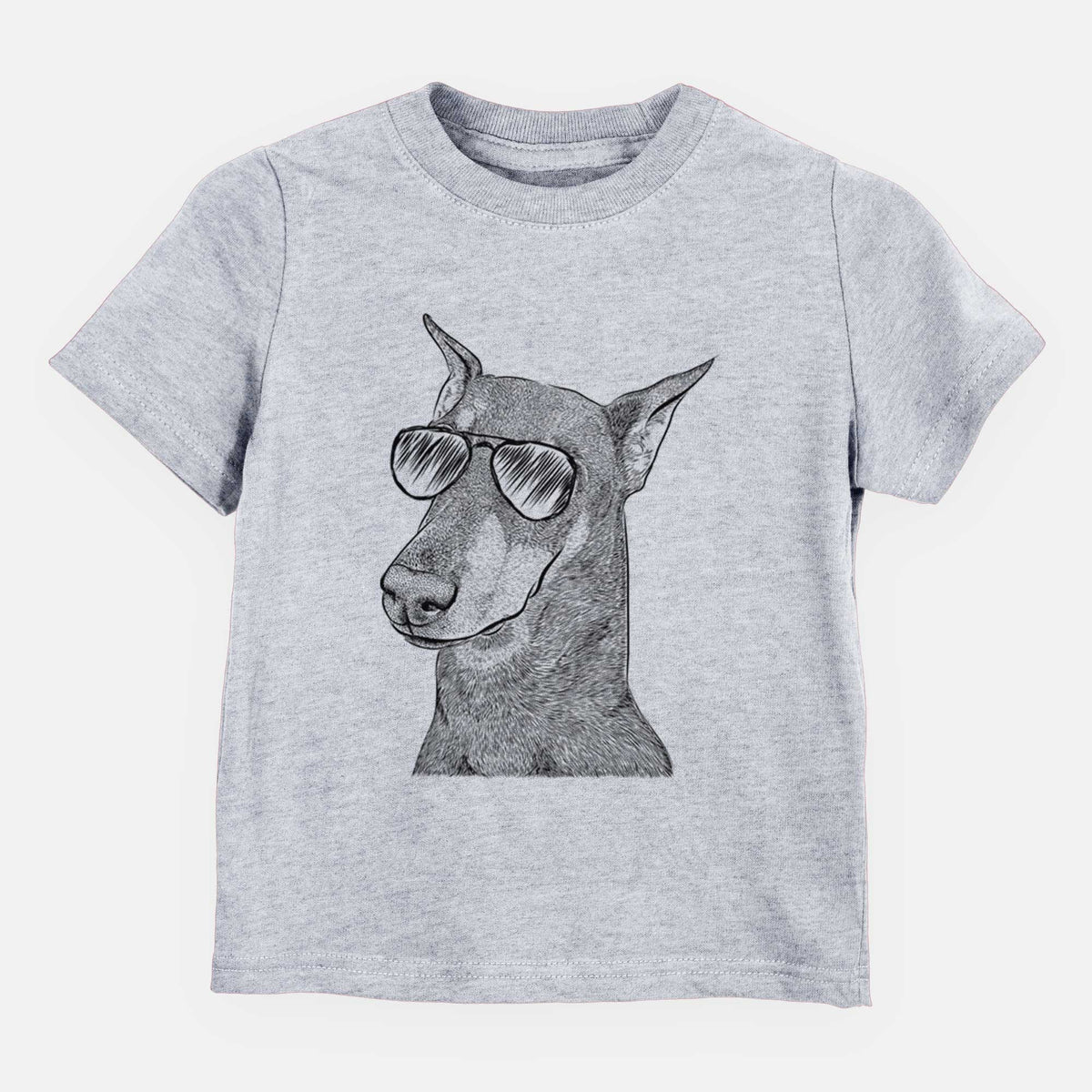 Aviator Shelby the Doberman Pinscher - Kids/Youth/Toddler Shirt